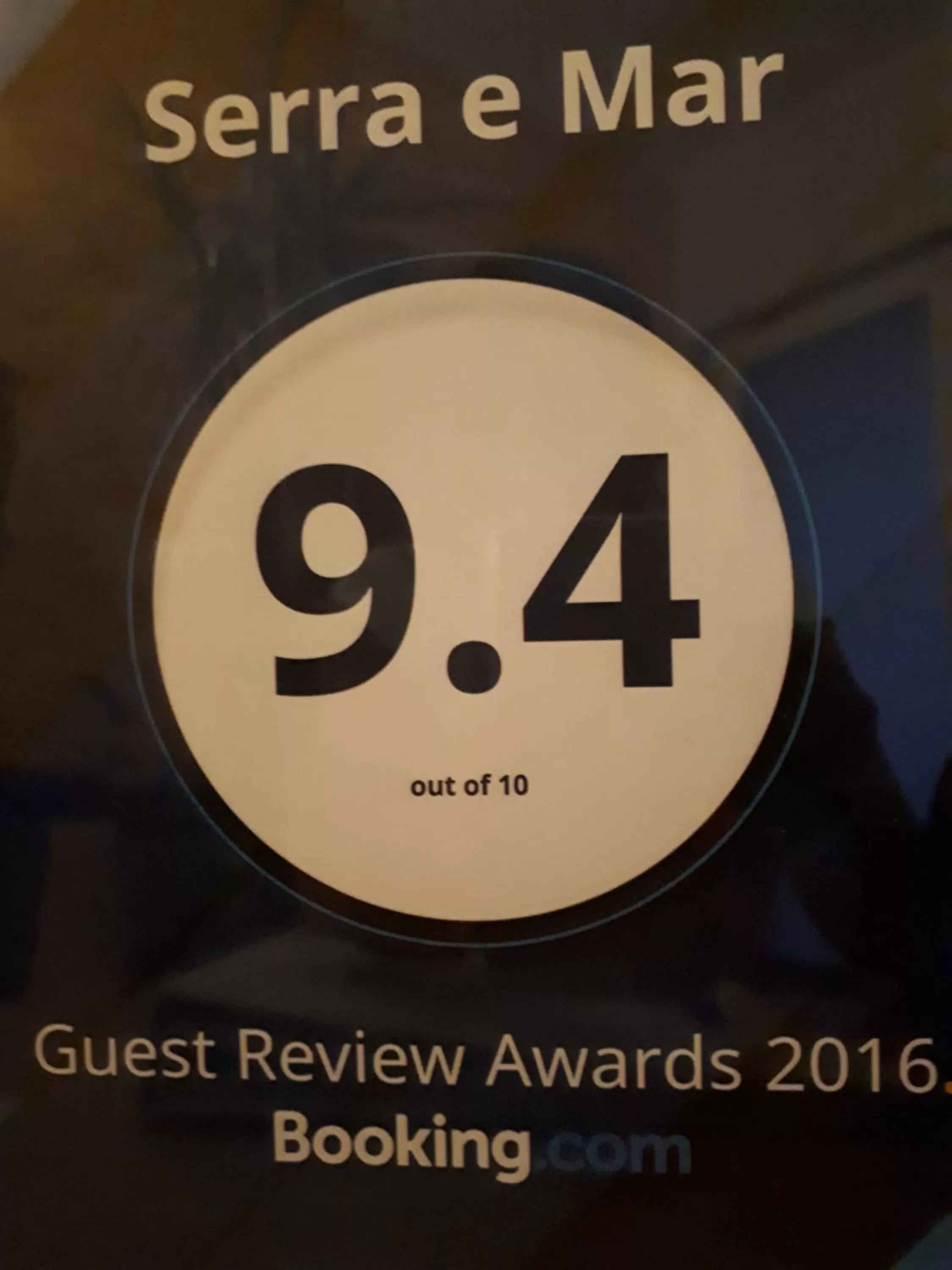 Certificate/Award in Serra e Mar