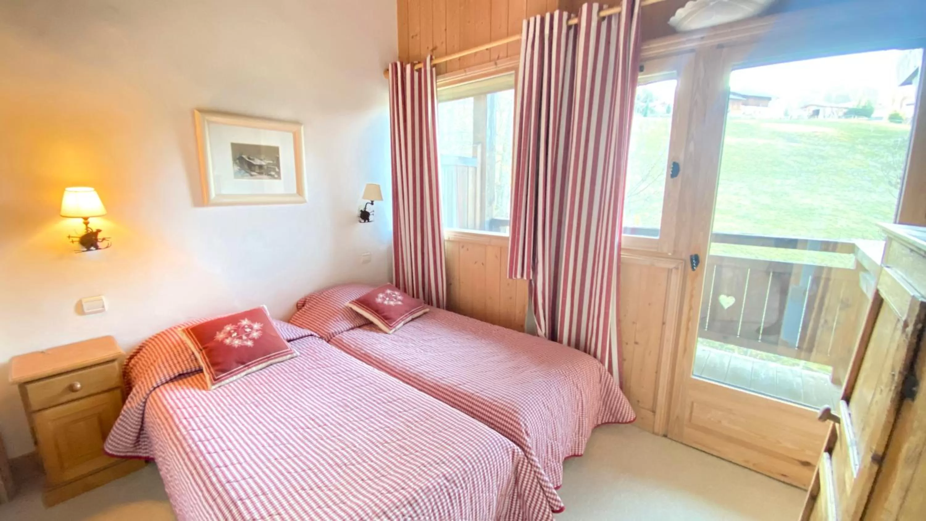 Bed in Chalets de Julie