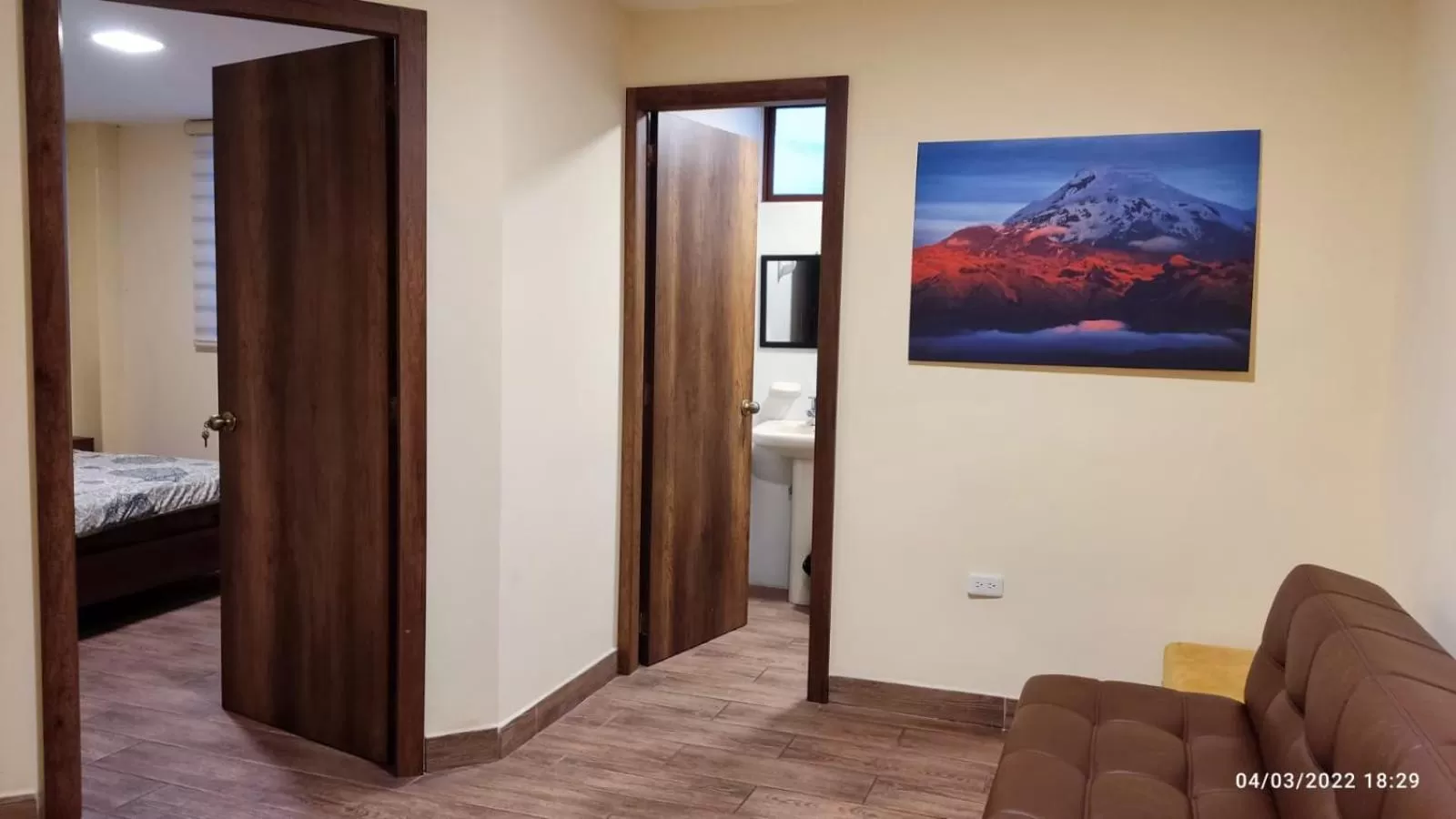 Living room, TV/Entertainment Center in Apart Cayambe