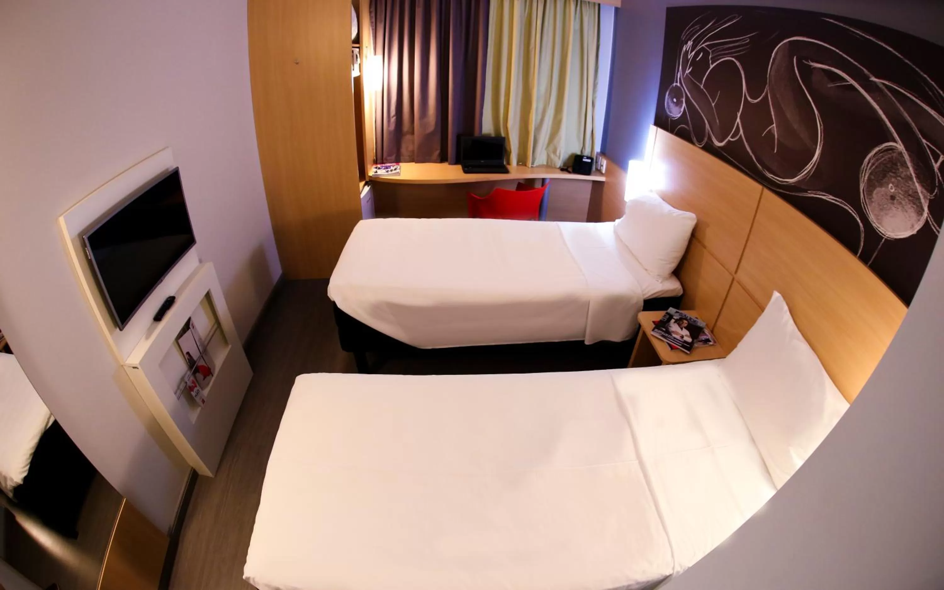 Bed in ibis Jatai