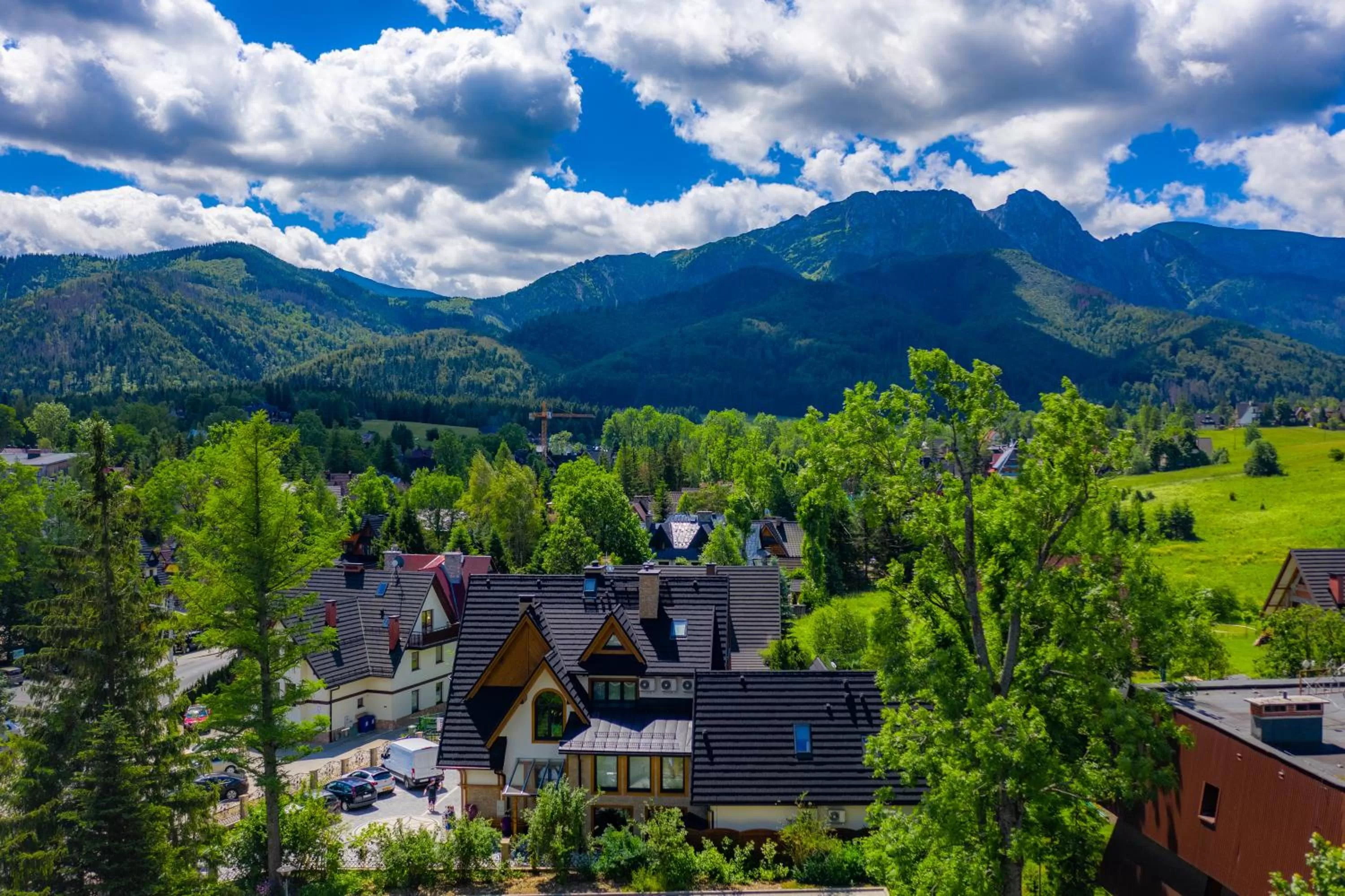 Property building, Mountain View in Serce Tatr Residence Zakopane - blisko Krupówek