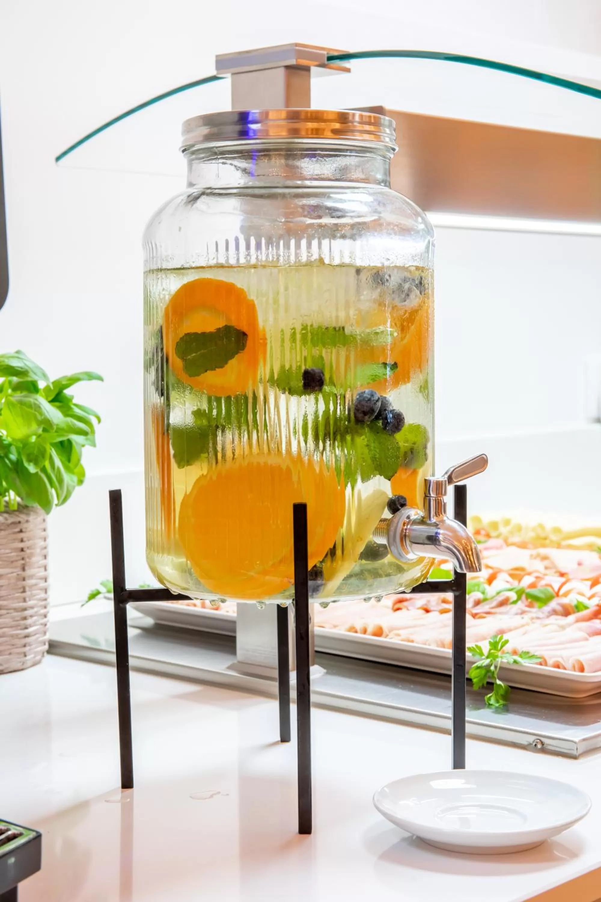 Food and drinks in Lagos Atlantic Hotel