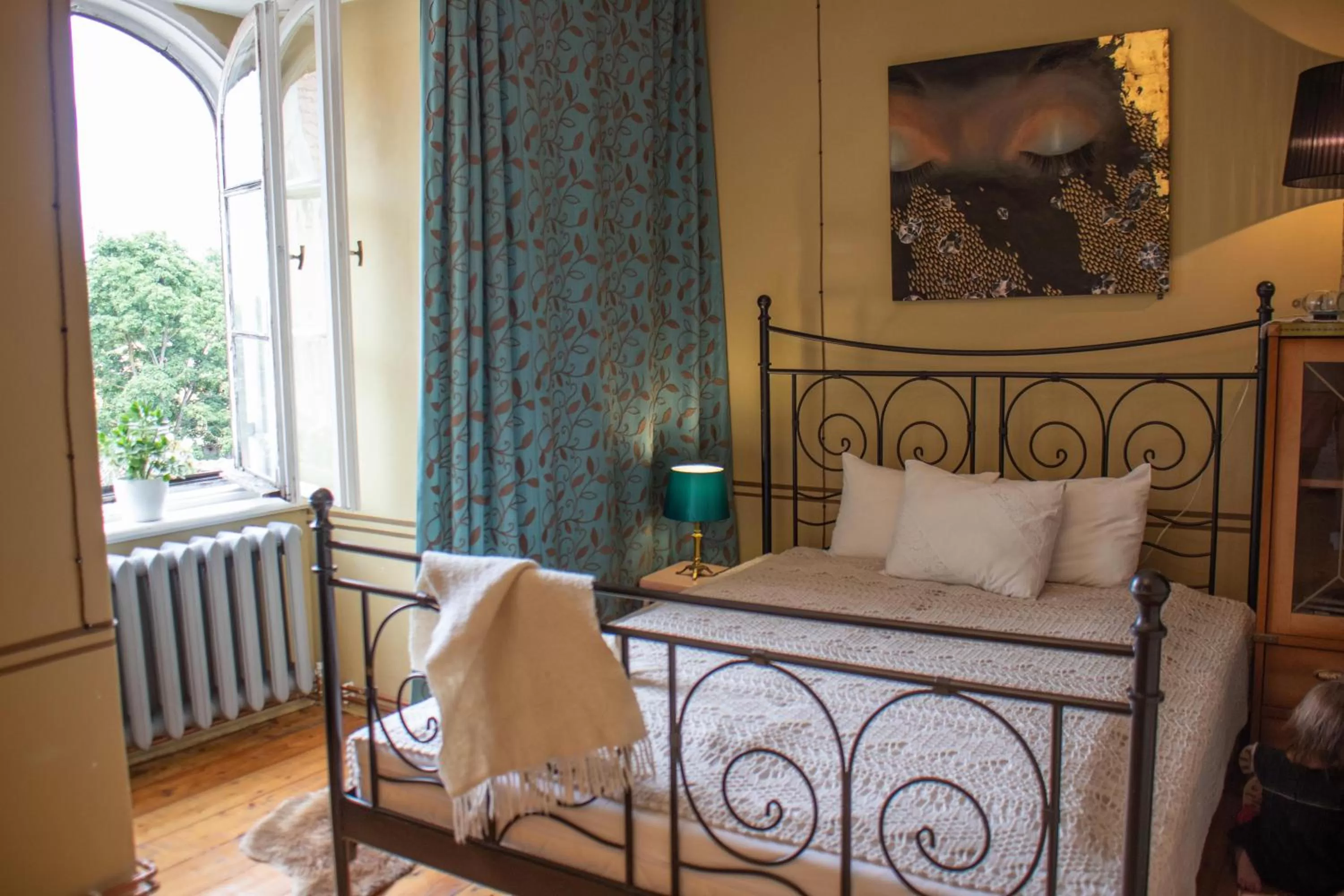 Bed in Roberta Hercberga Apartamenti