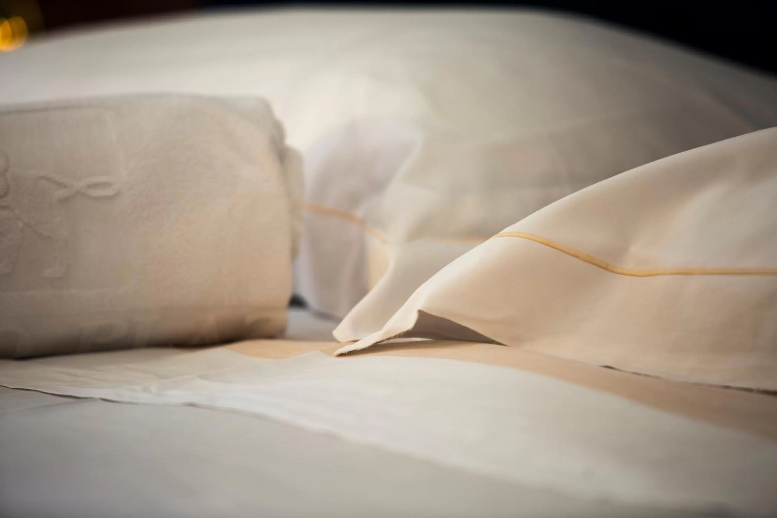 Bed in Massimo Plaza Hotel