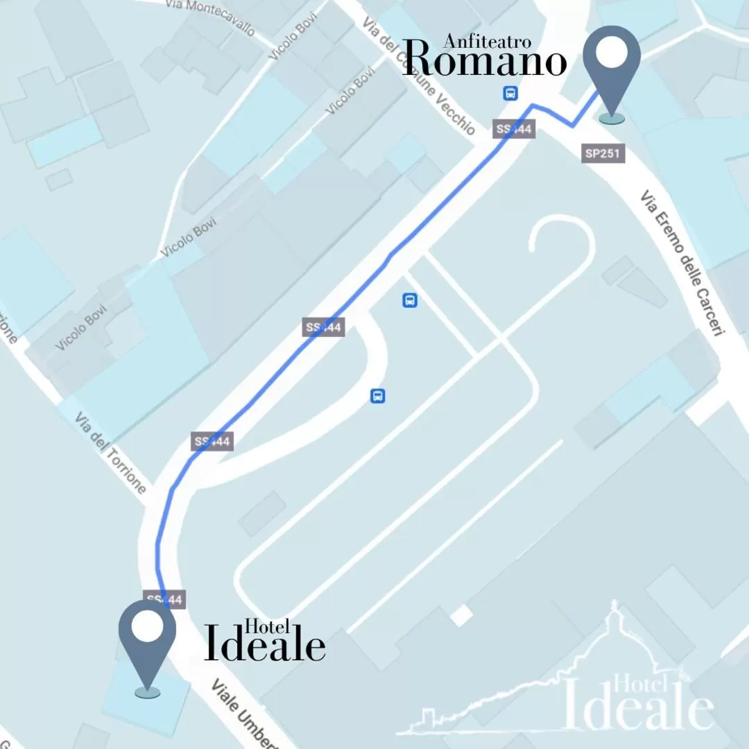 On site in Hotel Ideale