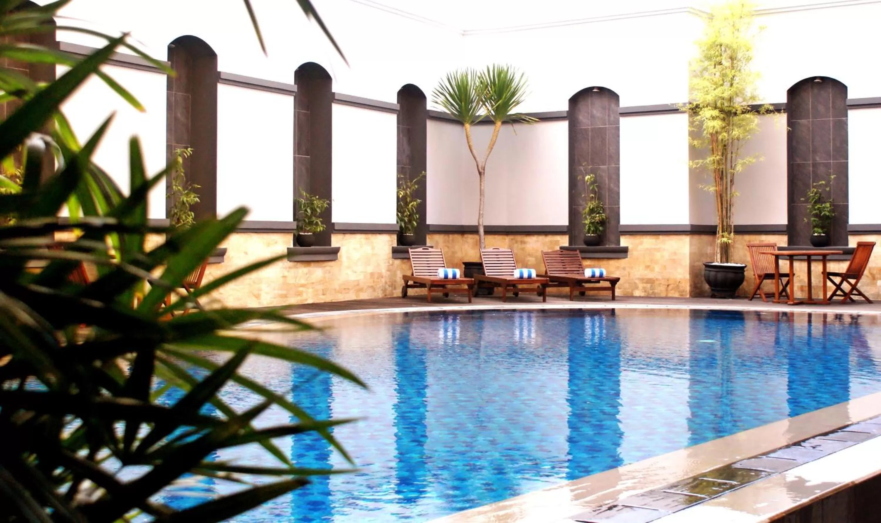 Swimming pool in Swiss-Belhotel Borneo Samarinda