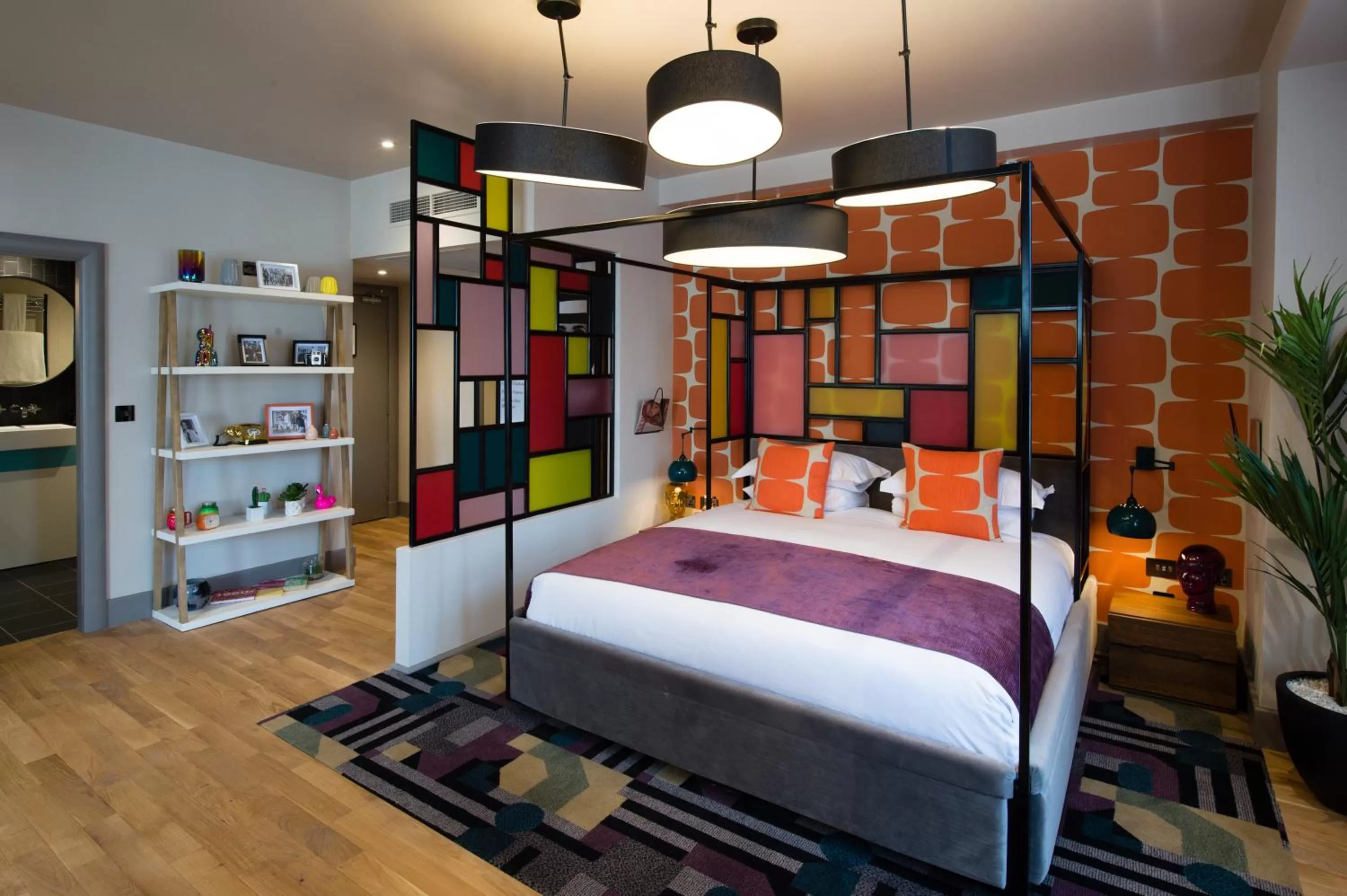 Bedroom, Bed in Malmaison Manchester