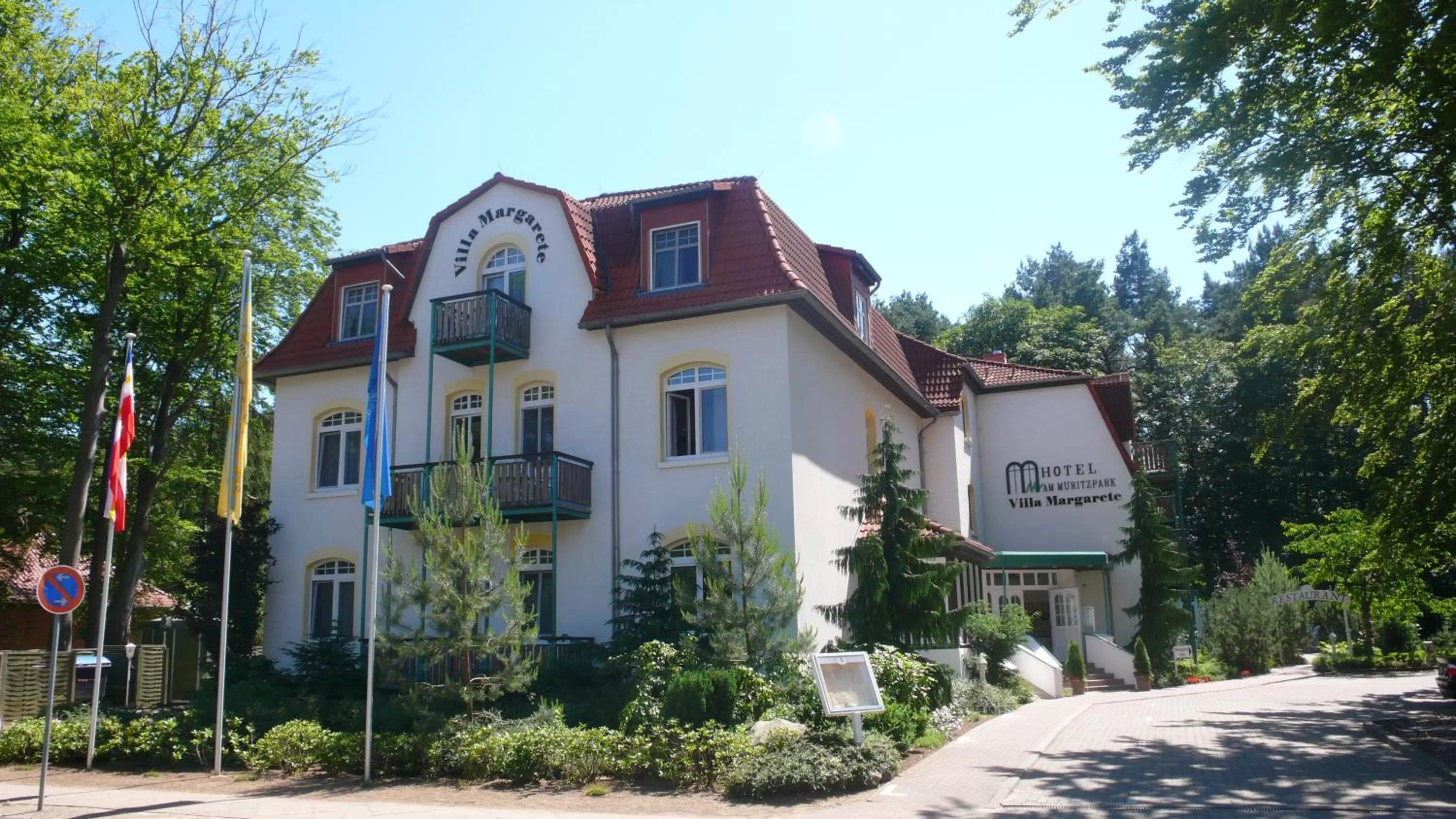 Property building in Ringhotel Villa Margarete