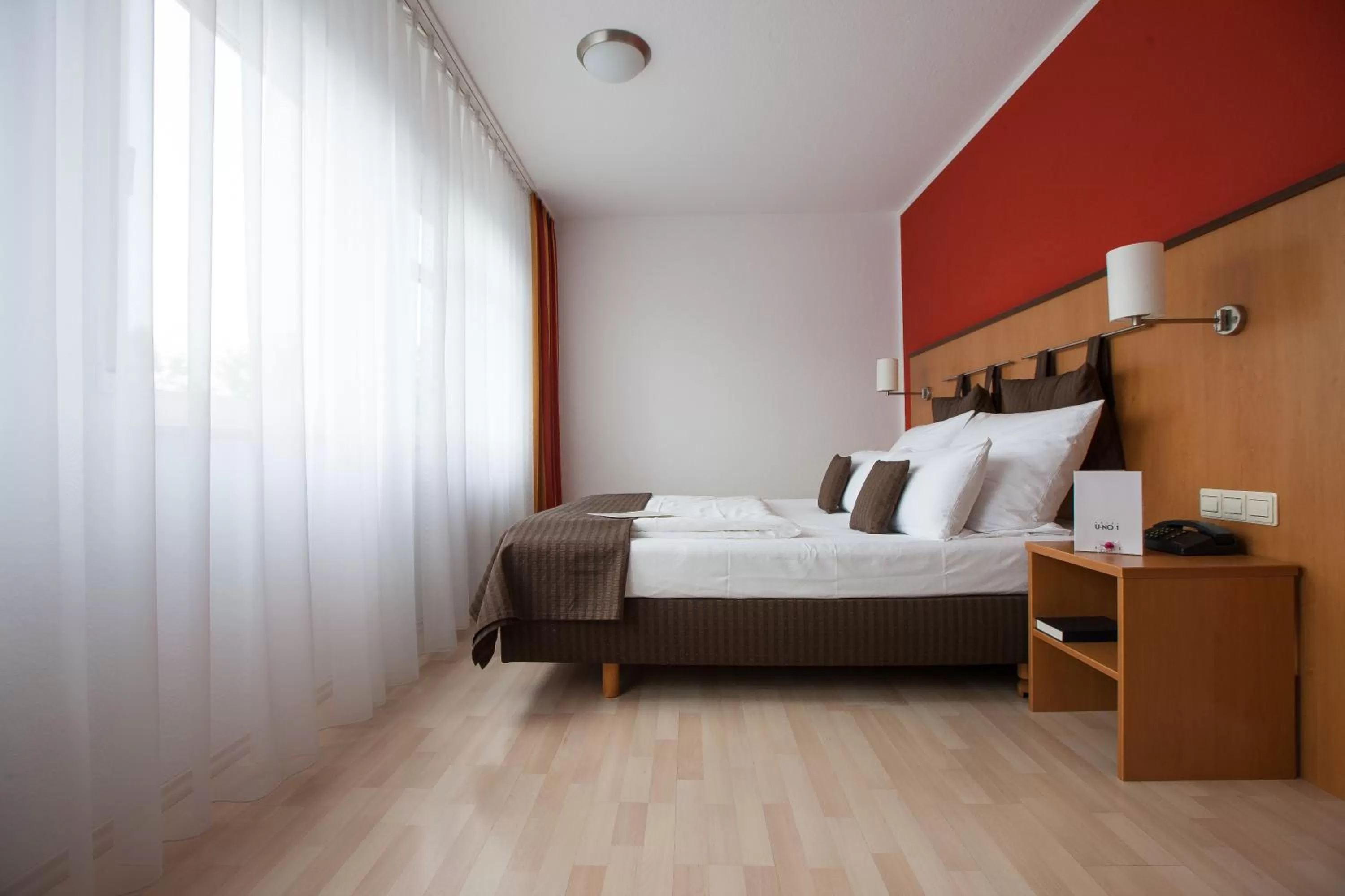 Photo of the whole room, Bed in Centro Hotel U-NO 1