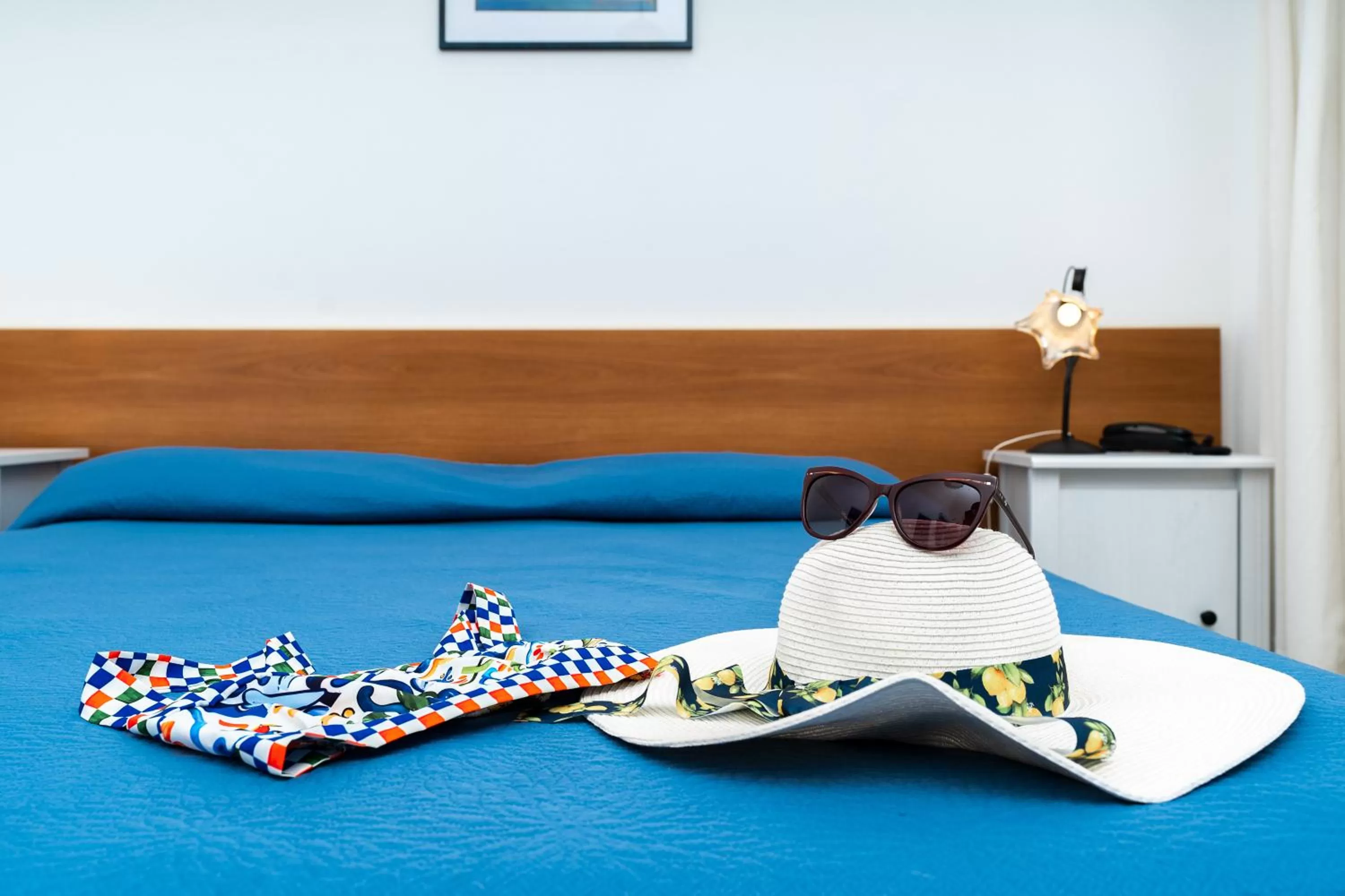 Bed in Hotel Fontana