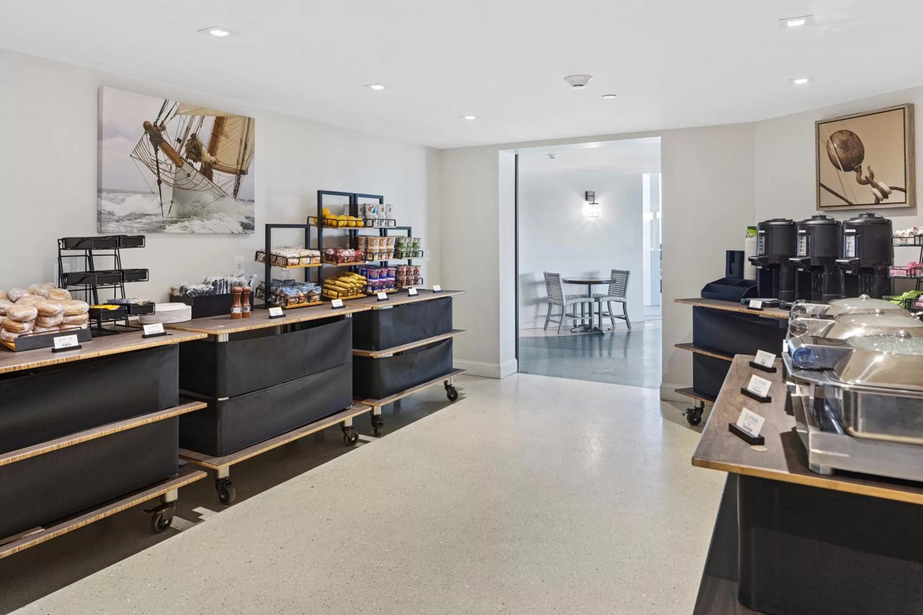 Continental breakfast in The Capitana Key West