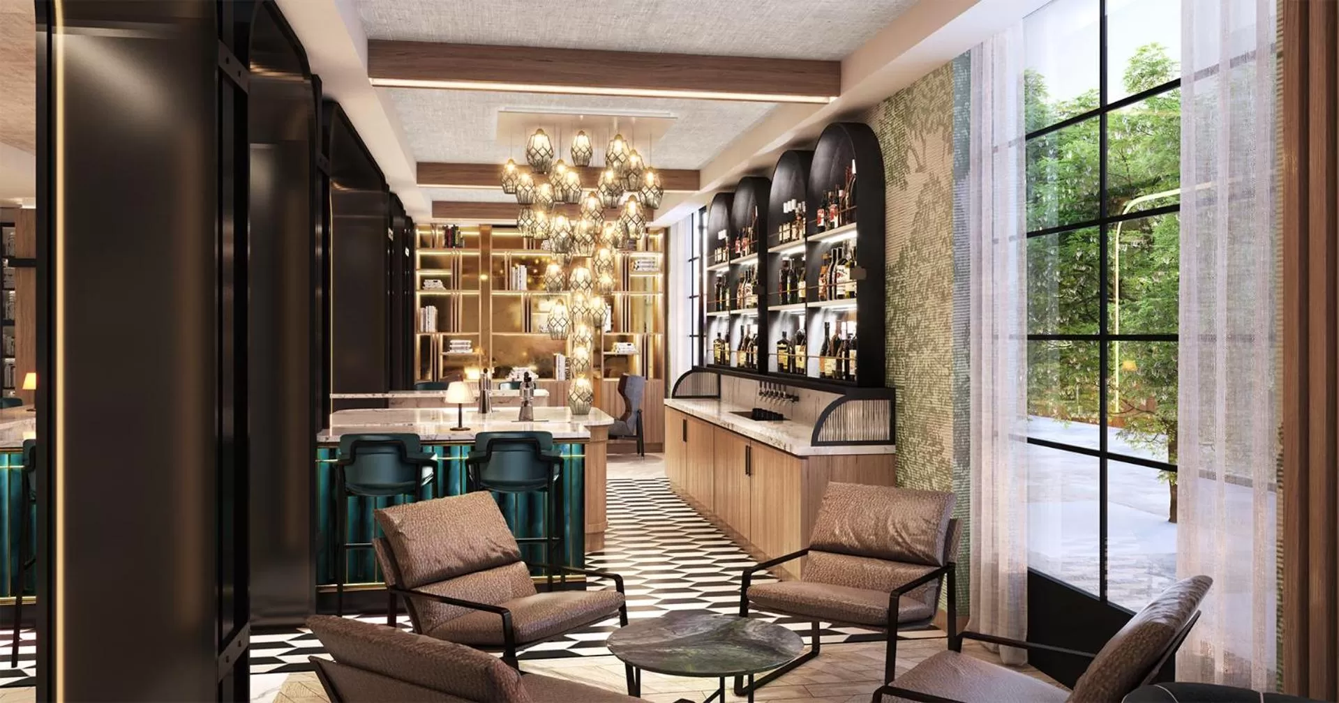 Lounge or bar in DoubleTree by Hilton Berlin Ku'damm