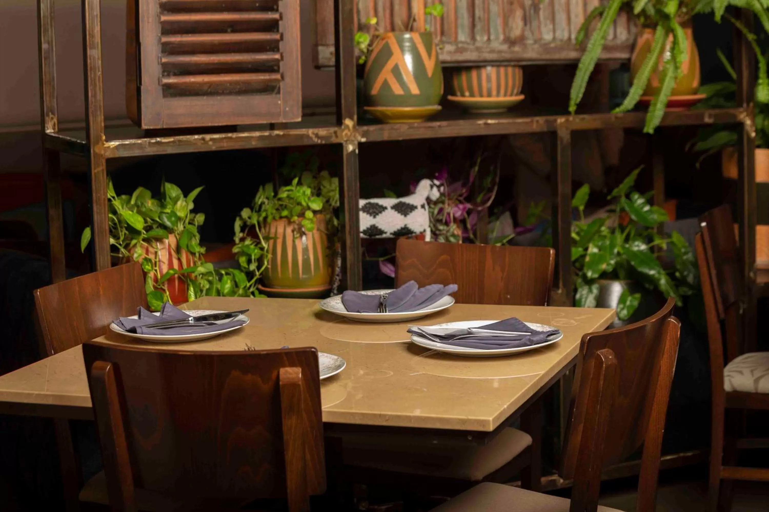 Dining area in Roots Hotel Apartment
