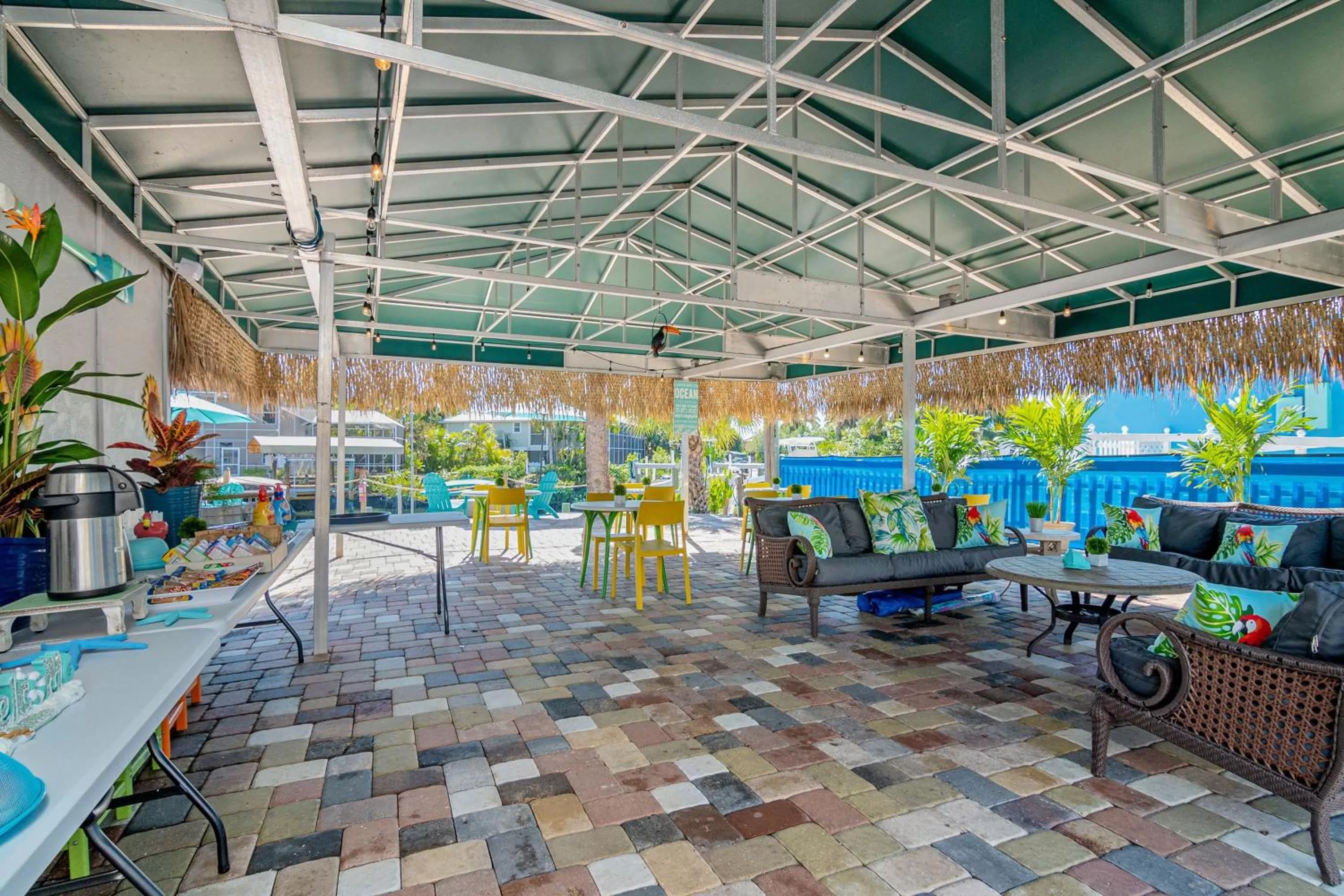 Breakfast in Latitude 26 Waterfront Resort and Marina