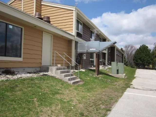 Property building in AmericInn by Wyndham Plymouth