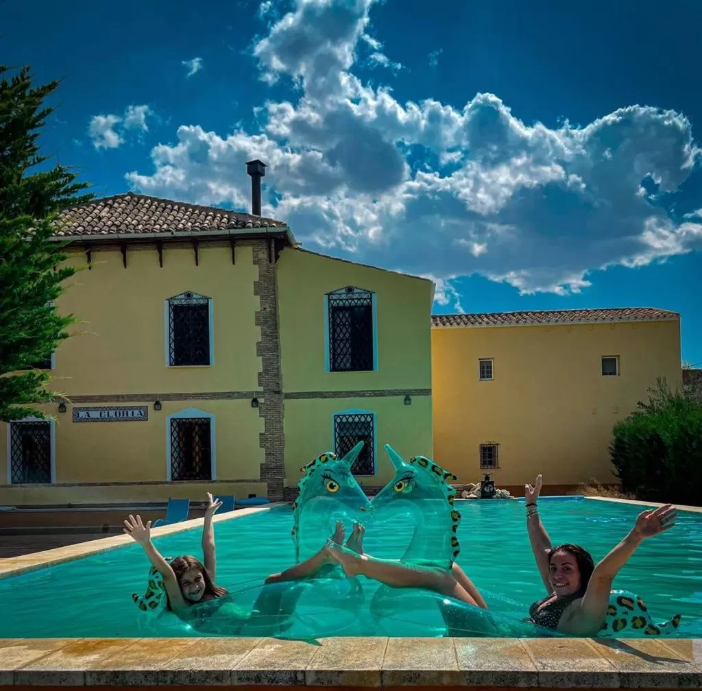 Swimming Pool in Casa Rural Finca Juanamare