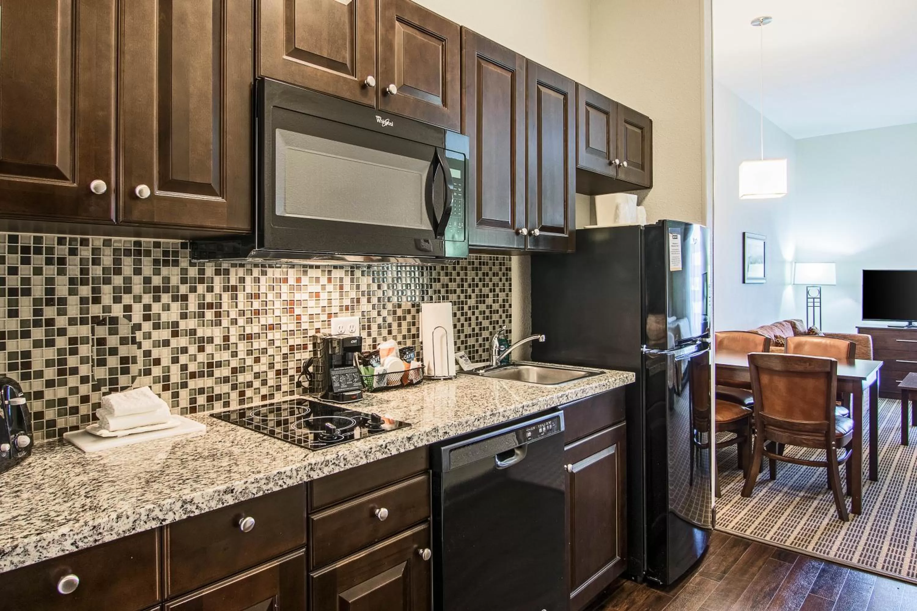 Kitchen or kitchenette in Sleep Inn & Suites West-Near Medical Center