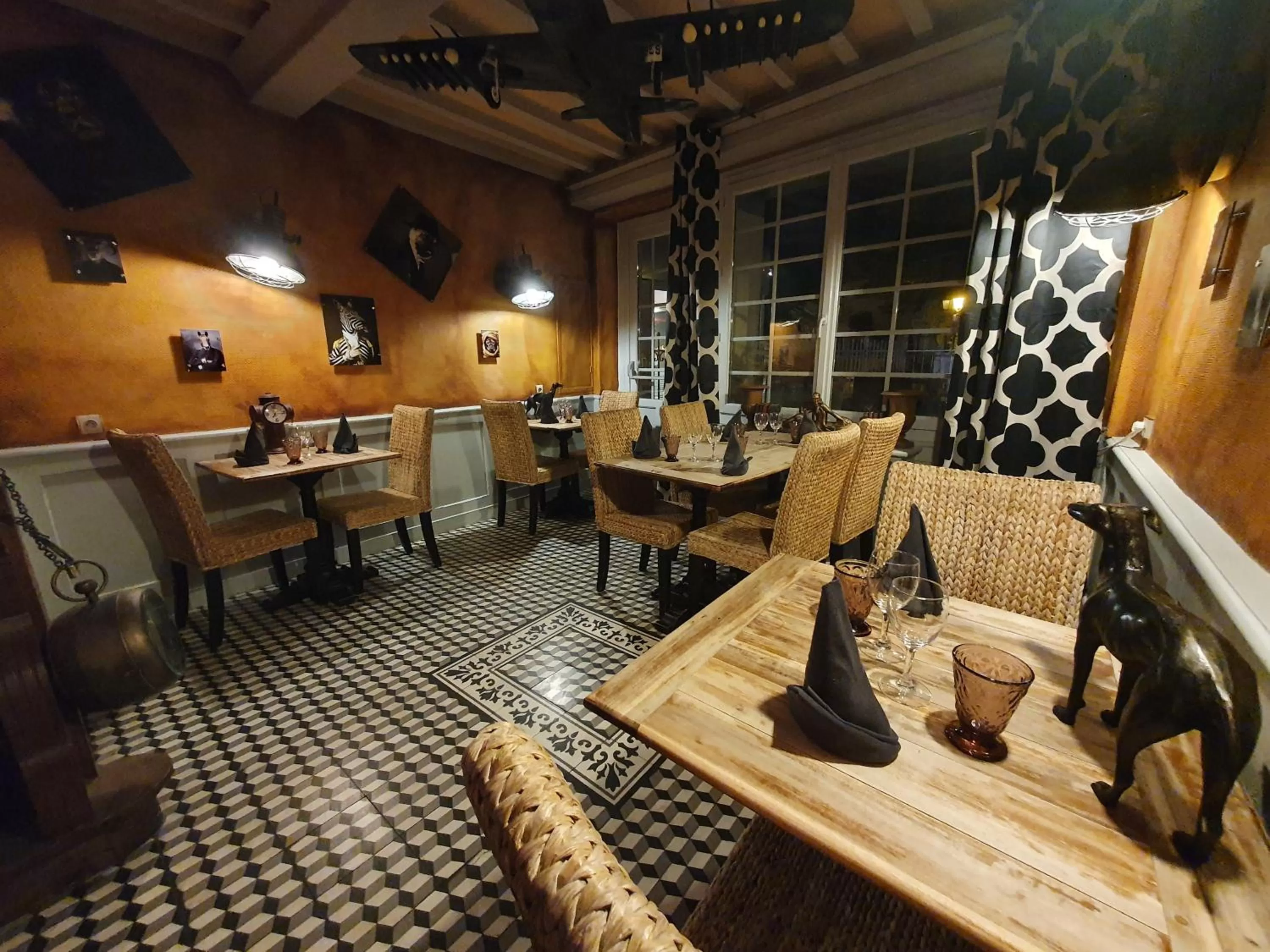 Restaurant/places to eat in Hotel restaurant La Pêcherie - Le manoir d'à coté - Les 5 ruches -Logis hôtels