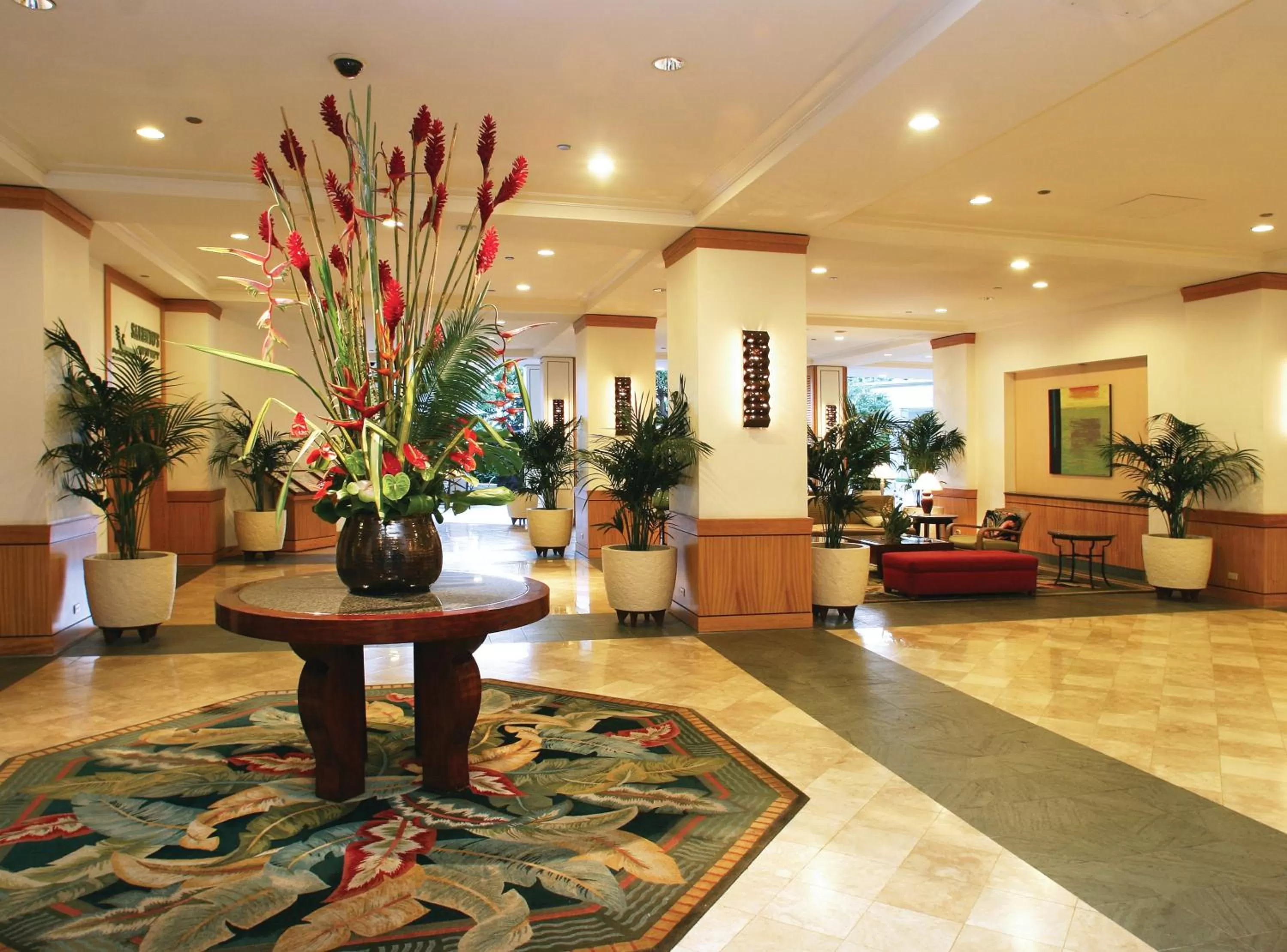 Lobby or reception in Waikiki Marina Resort at the Ilikai