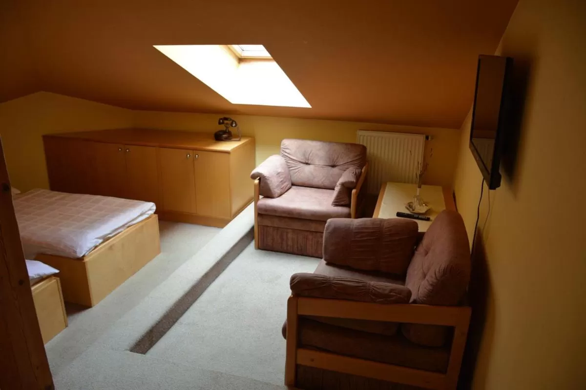 Seating Area in Hotel Zámeček na Čeladné