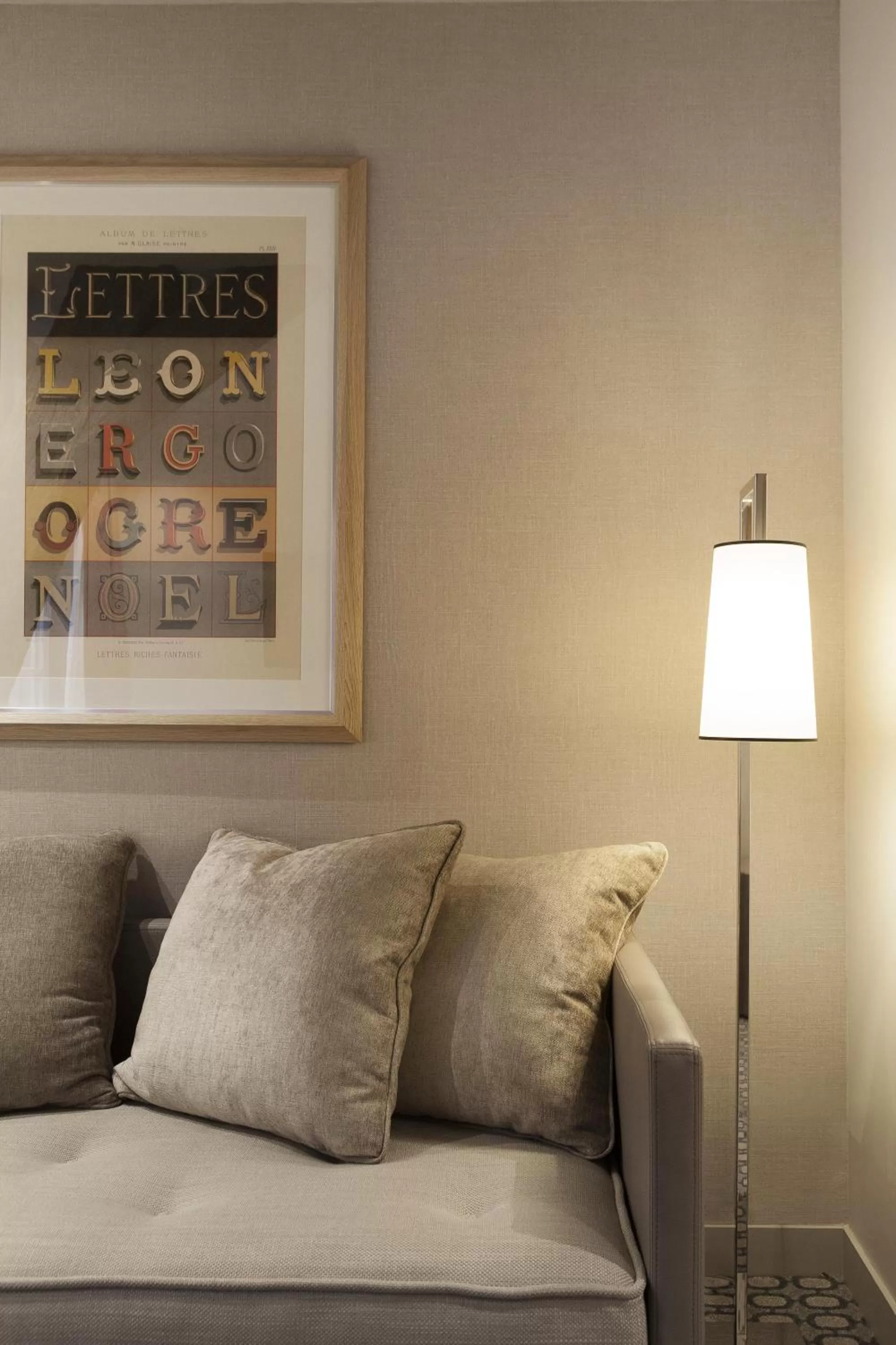 Decorative detail in Hotel La Lanterne & Spa By Timhotel