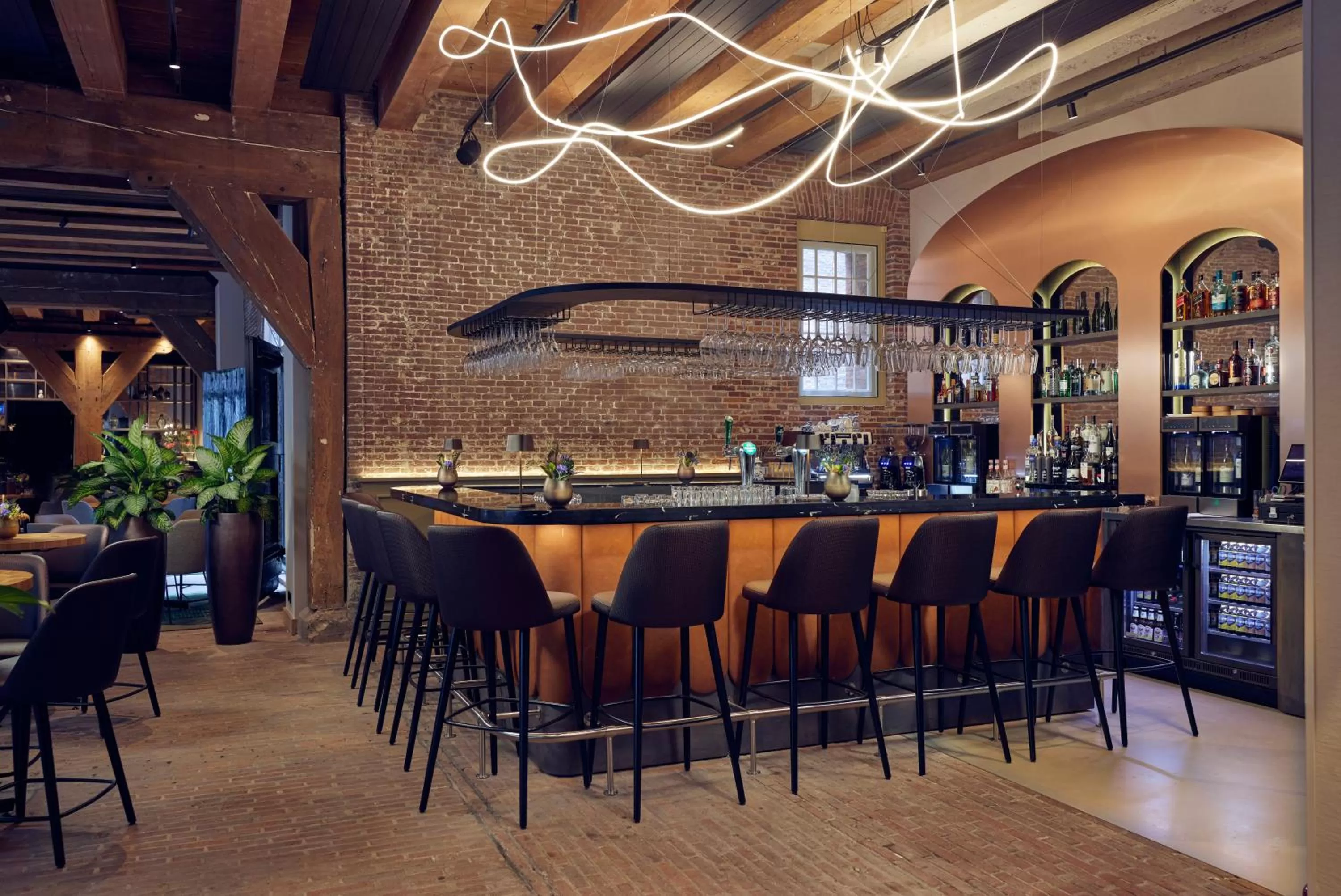 Lounge or bar in Hotel Arsenaal Delft