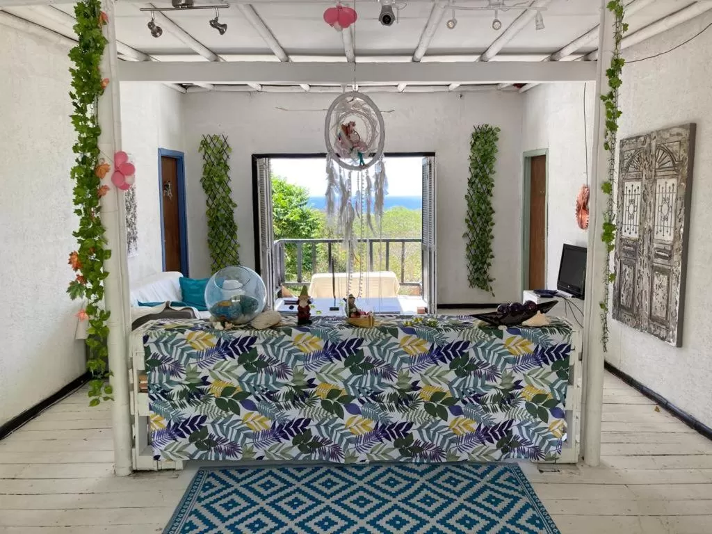 Living room in Massalli Sanctuary Lodge