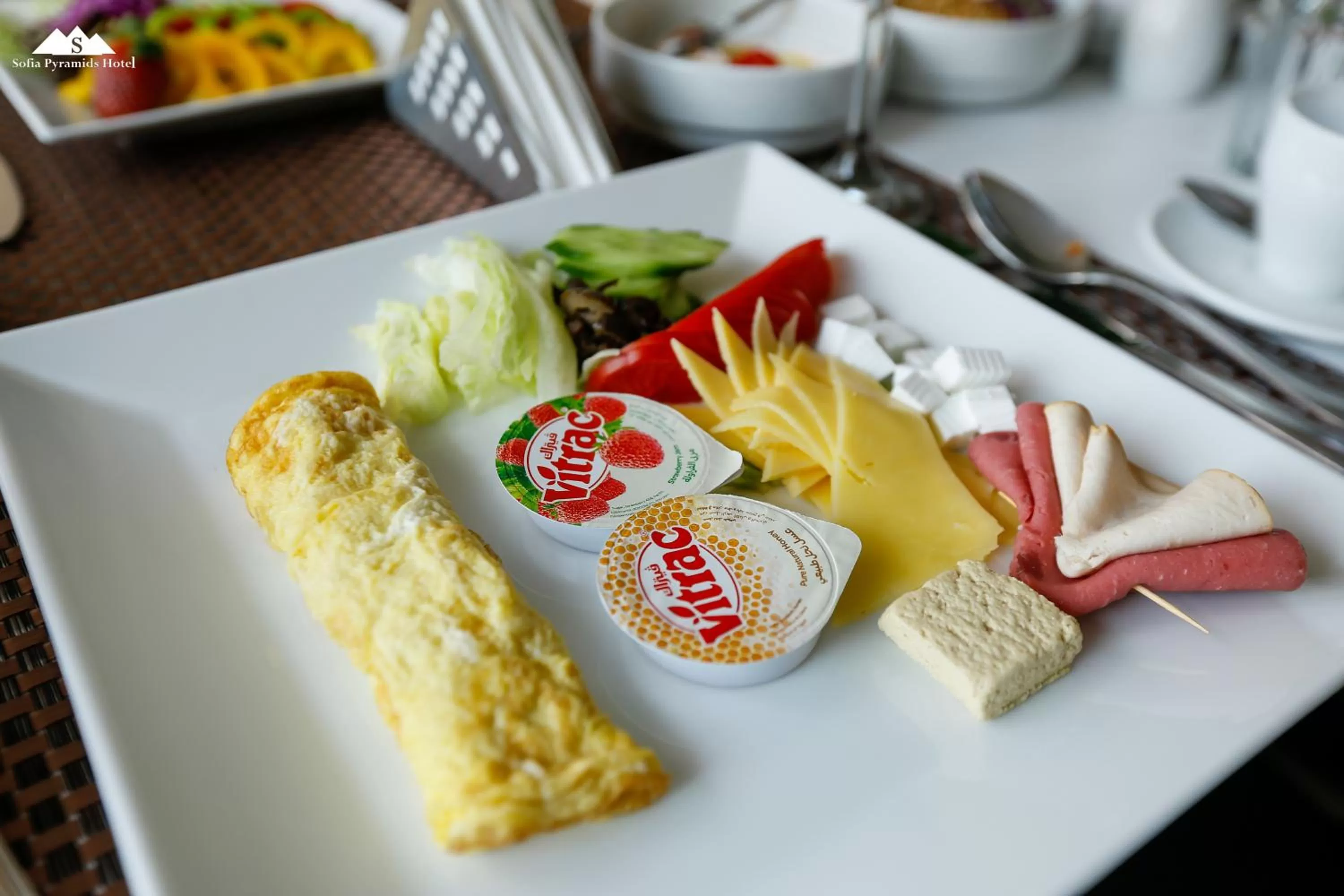 Food and drinks in Sofia Pyramids Hotel