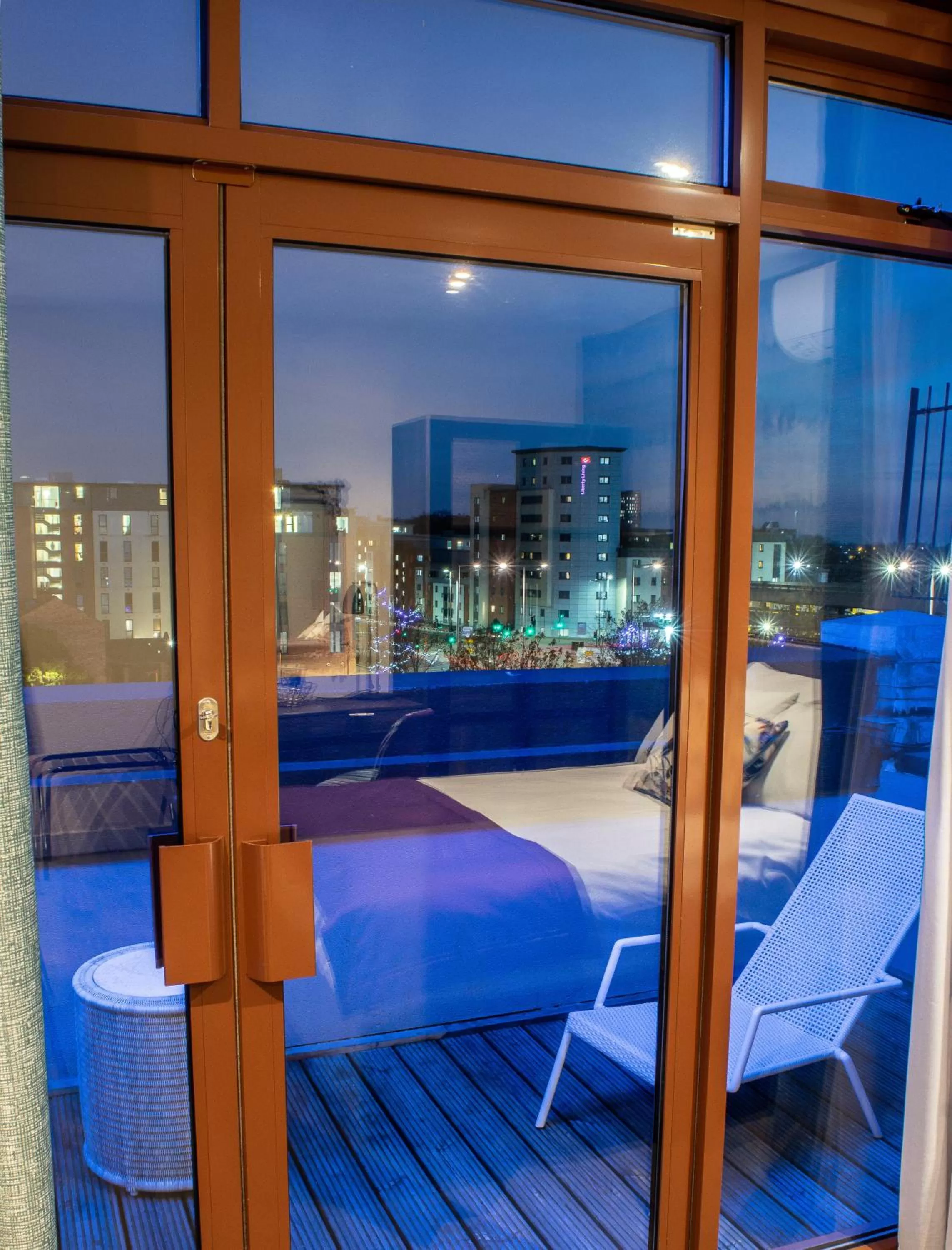 City view in Villare Leicester City Centre hotel