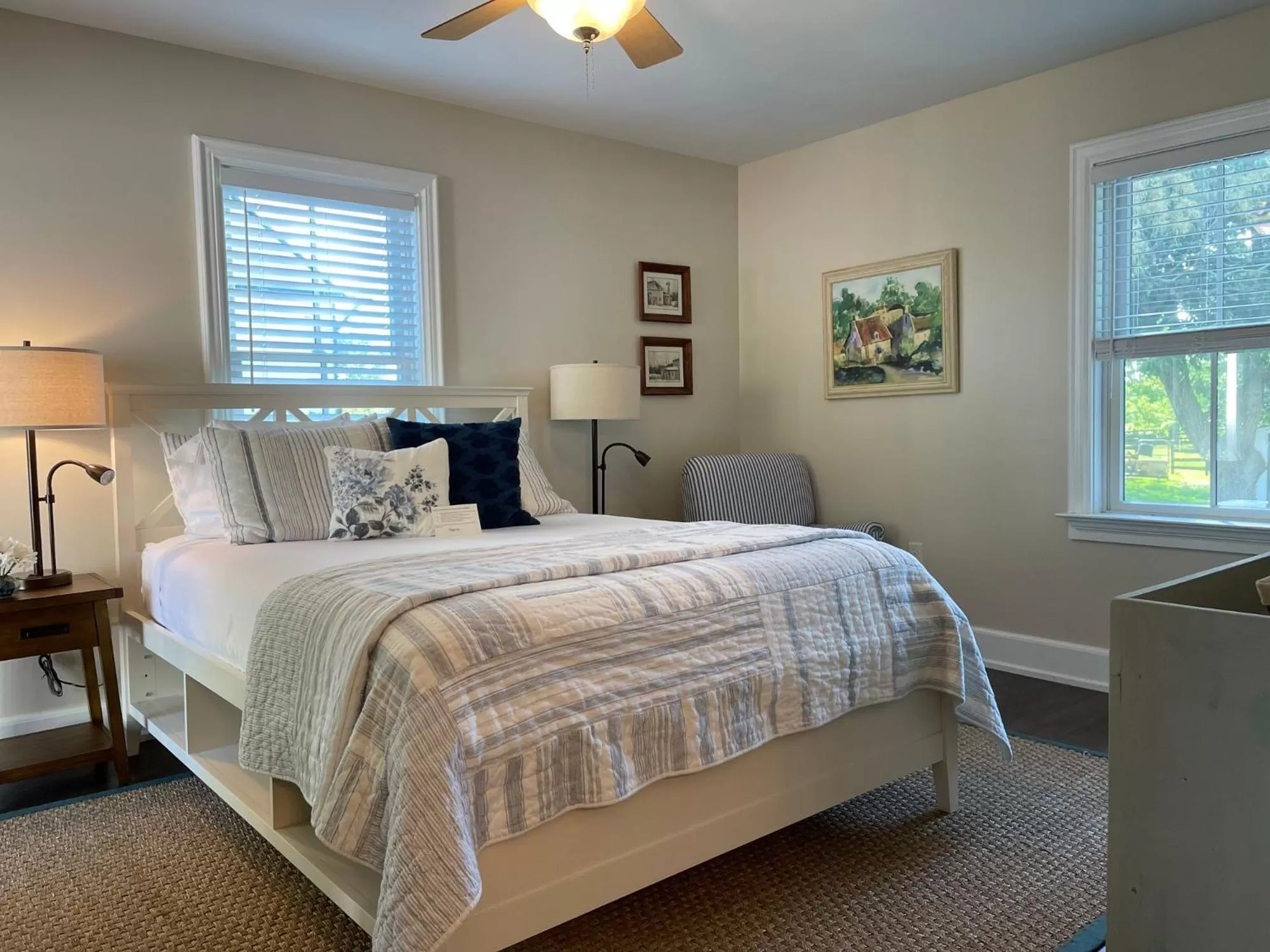 Bed in Pheasant Field Bed and Breakfast