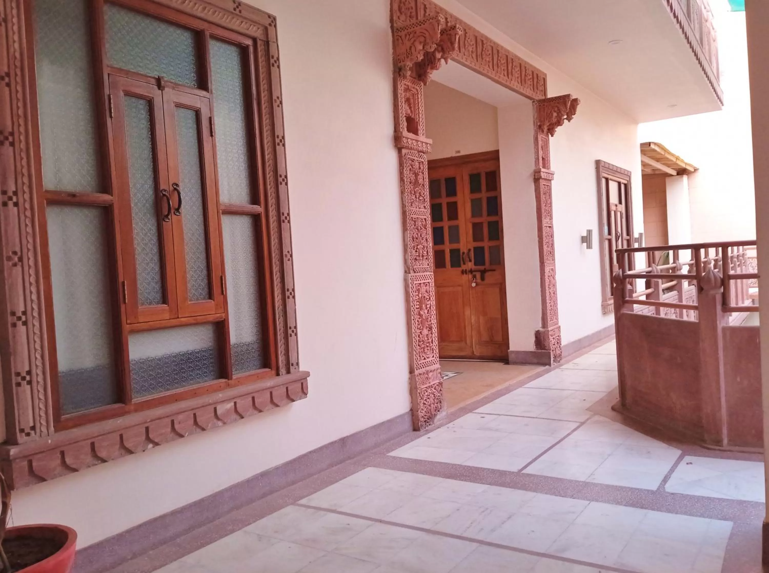 Balcony/Terrace in Rigmor haveli