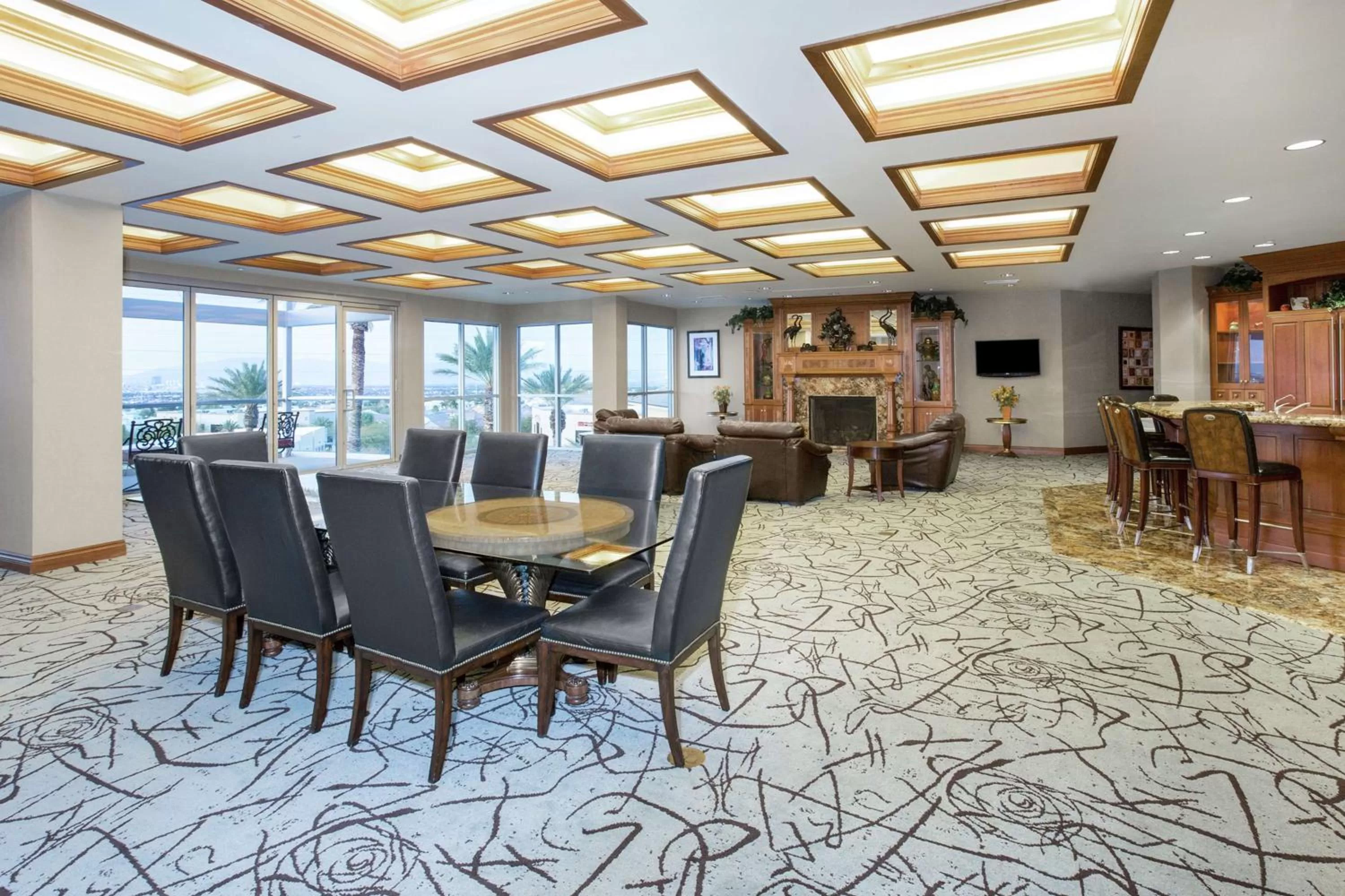 Living room in Homewood Suites by Hilton South Las Vegas