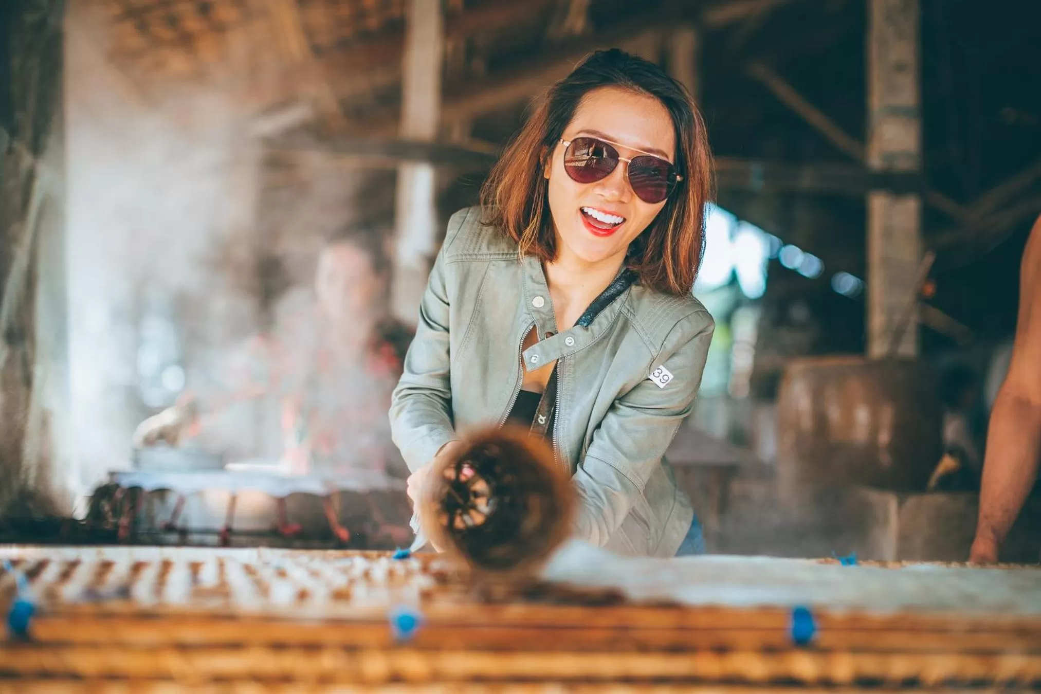 People in Can Tho Ecolodge