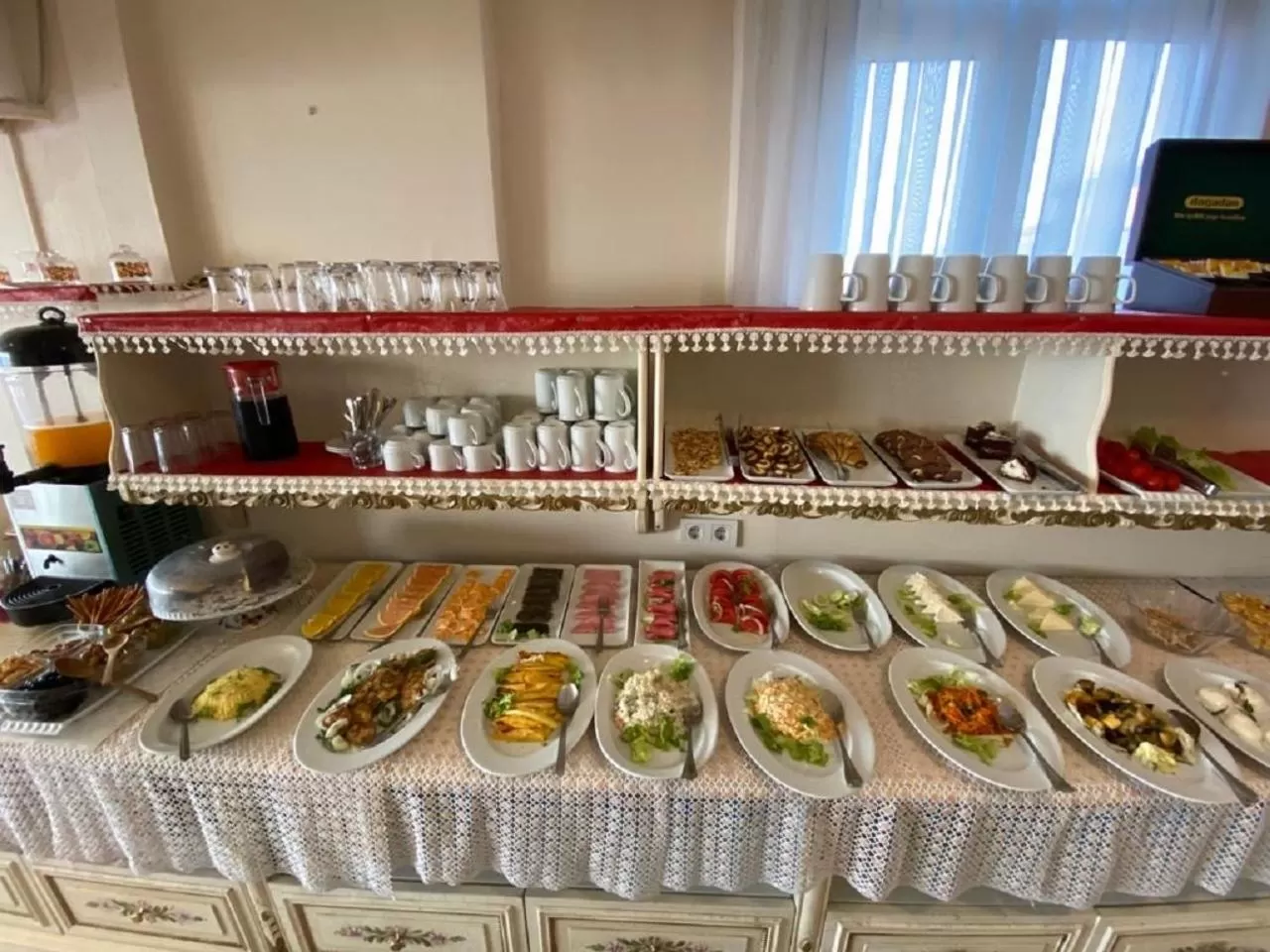 Buffet breakfast in Ada Hotel Istanbul