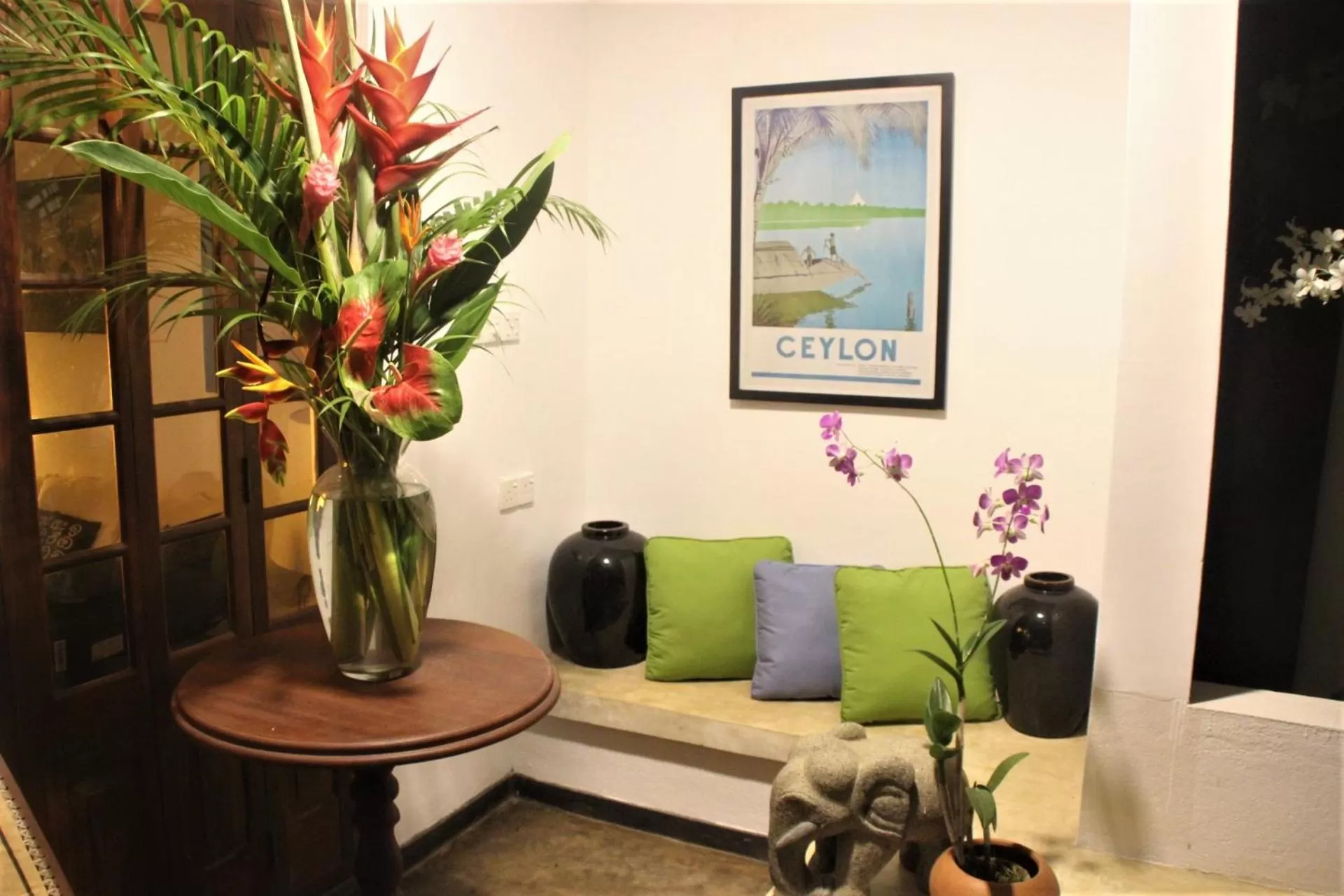 Decorative detail in The Spice House Mirissa