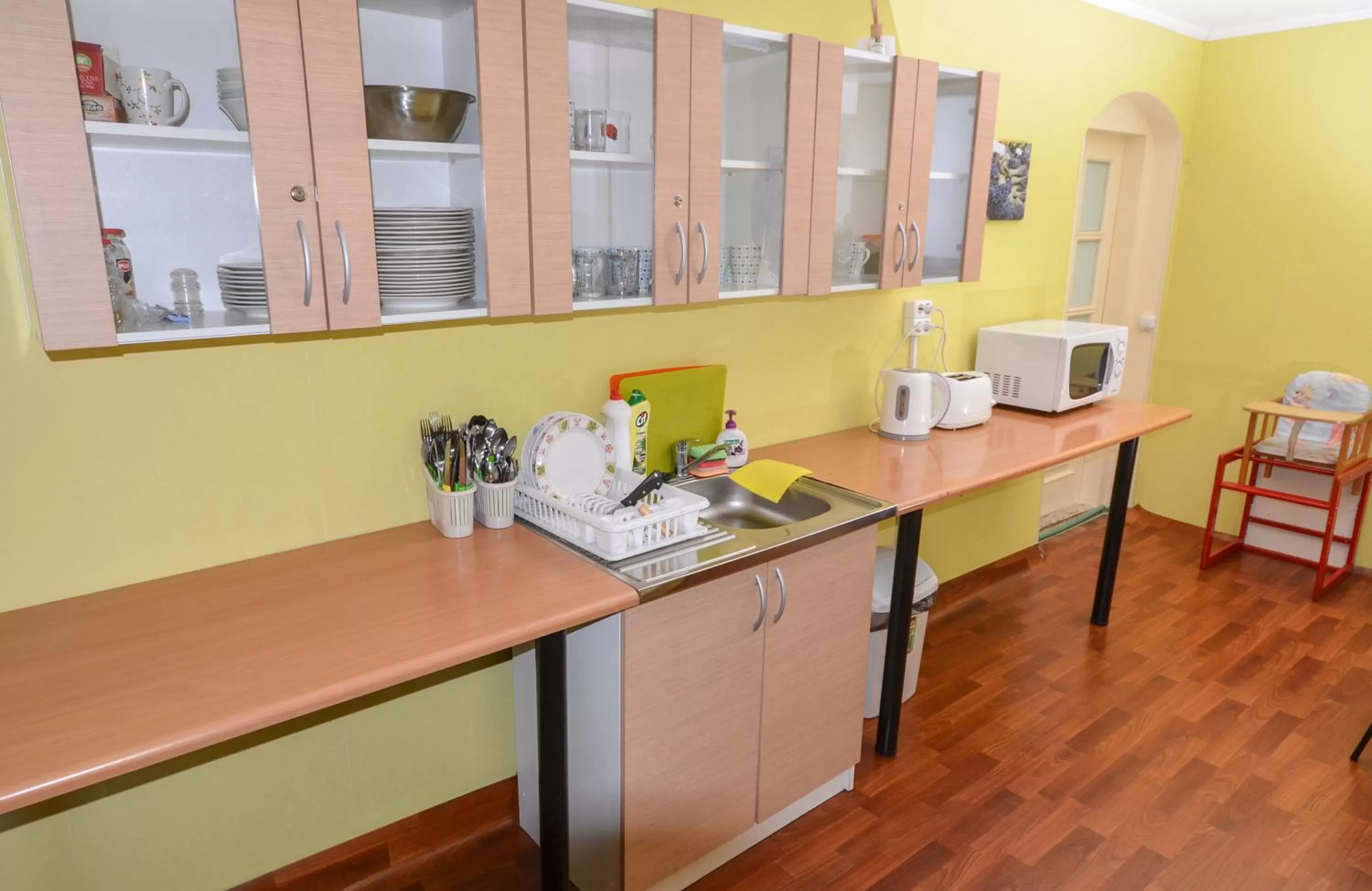Communal kitchen, Kitchen/Kitchenette in Veldzes Nams