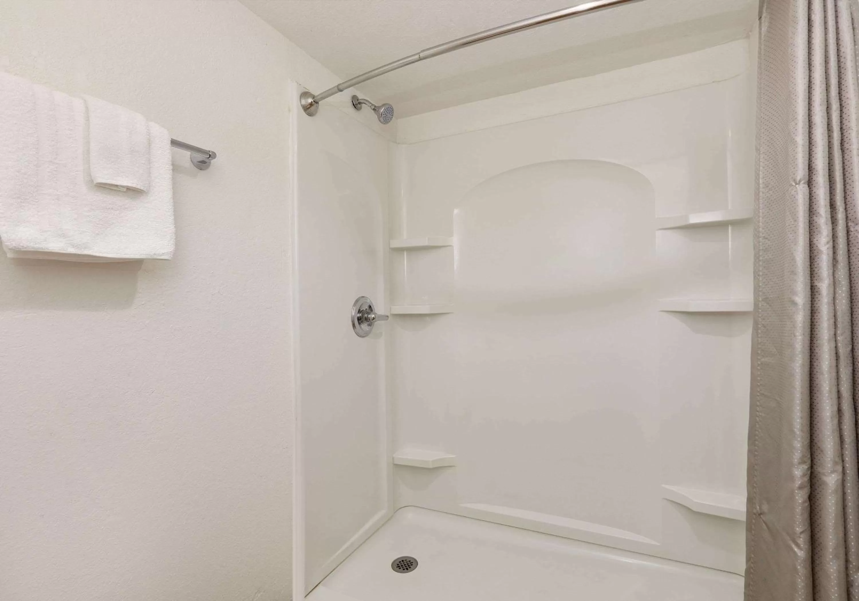 Shower in Super 8 by Wyndham Fort Smith