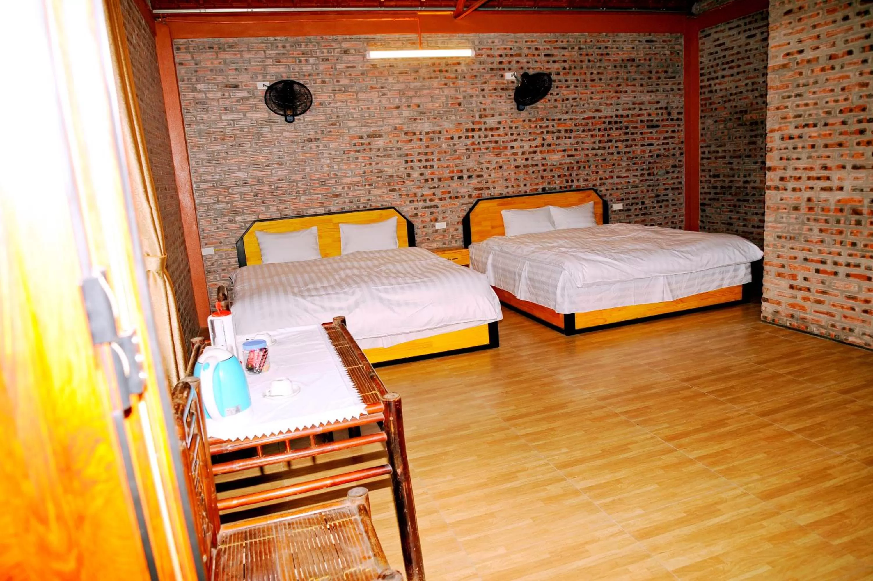 Bed in Trang An Lotus Lake Homestay