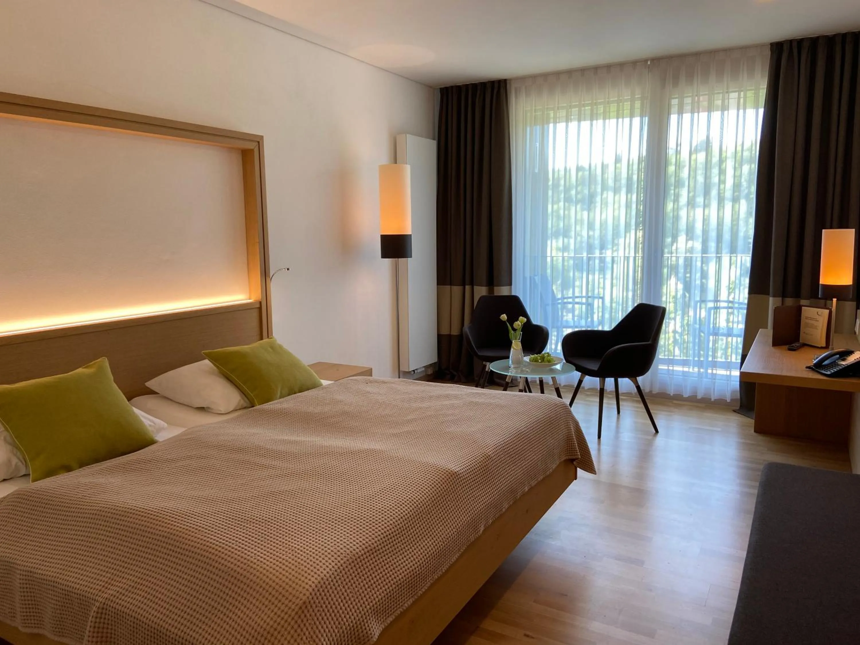 Photo of the whole room, Bed in Hotel Zur Schönen Aussicht