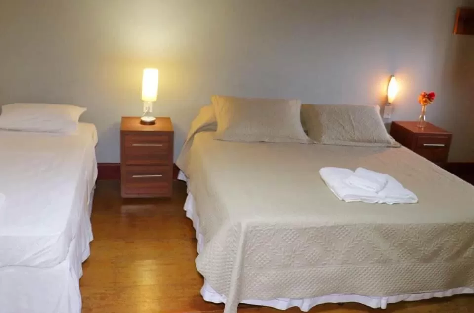 Bed in Pousada Travessia - Minas Gerais