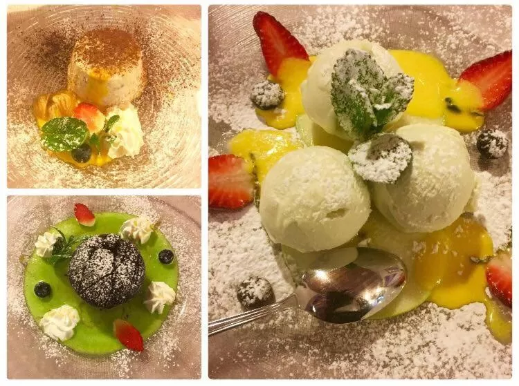 Food close-up in Albergo Miramonti