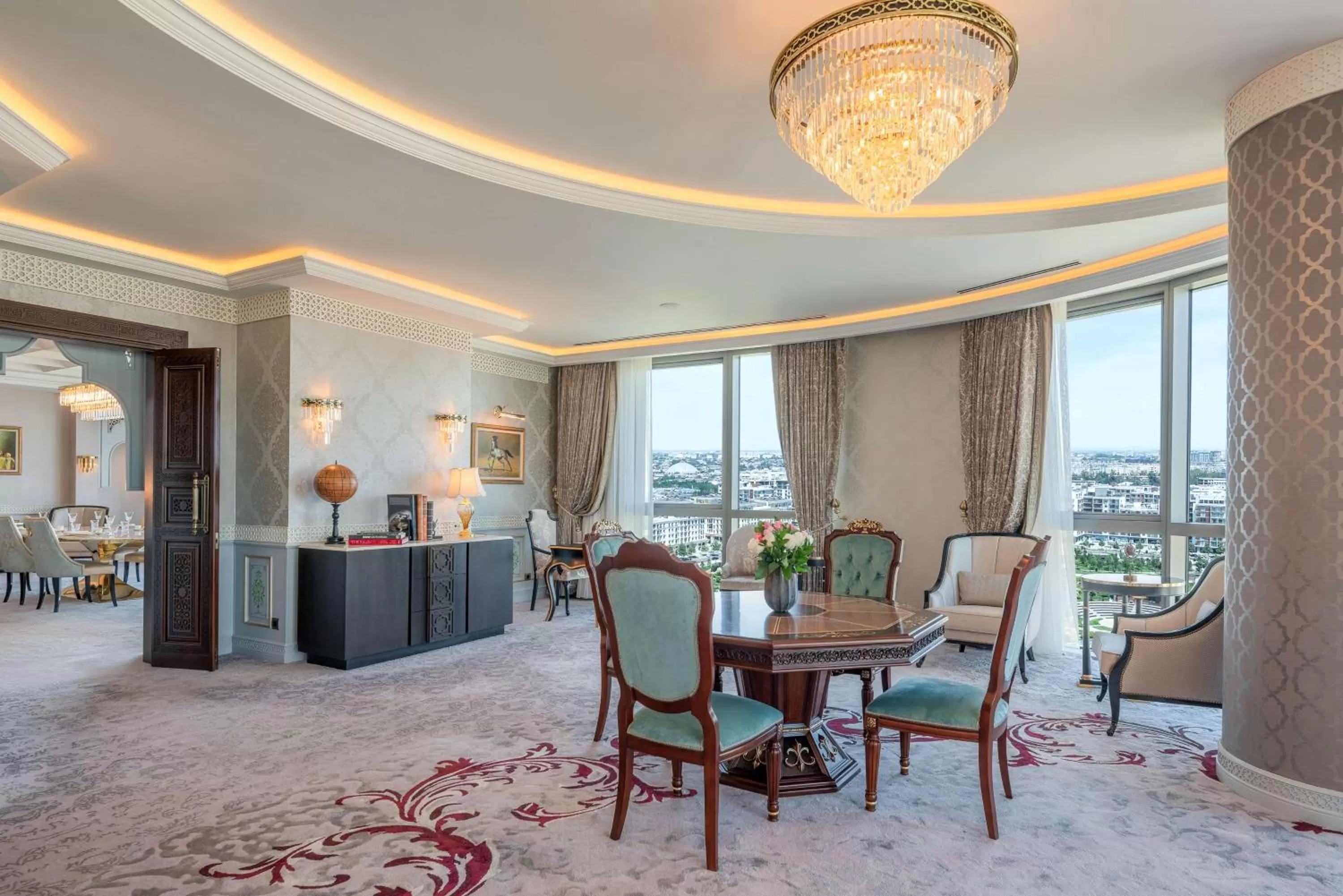 Living room in Hilton Tashkent City