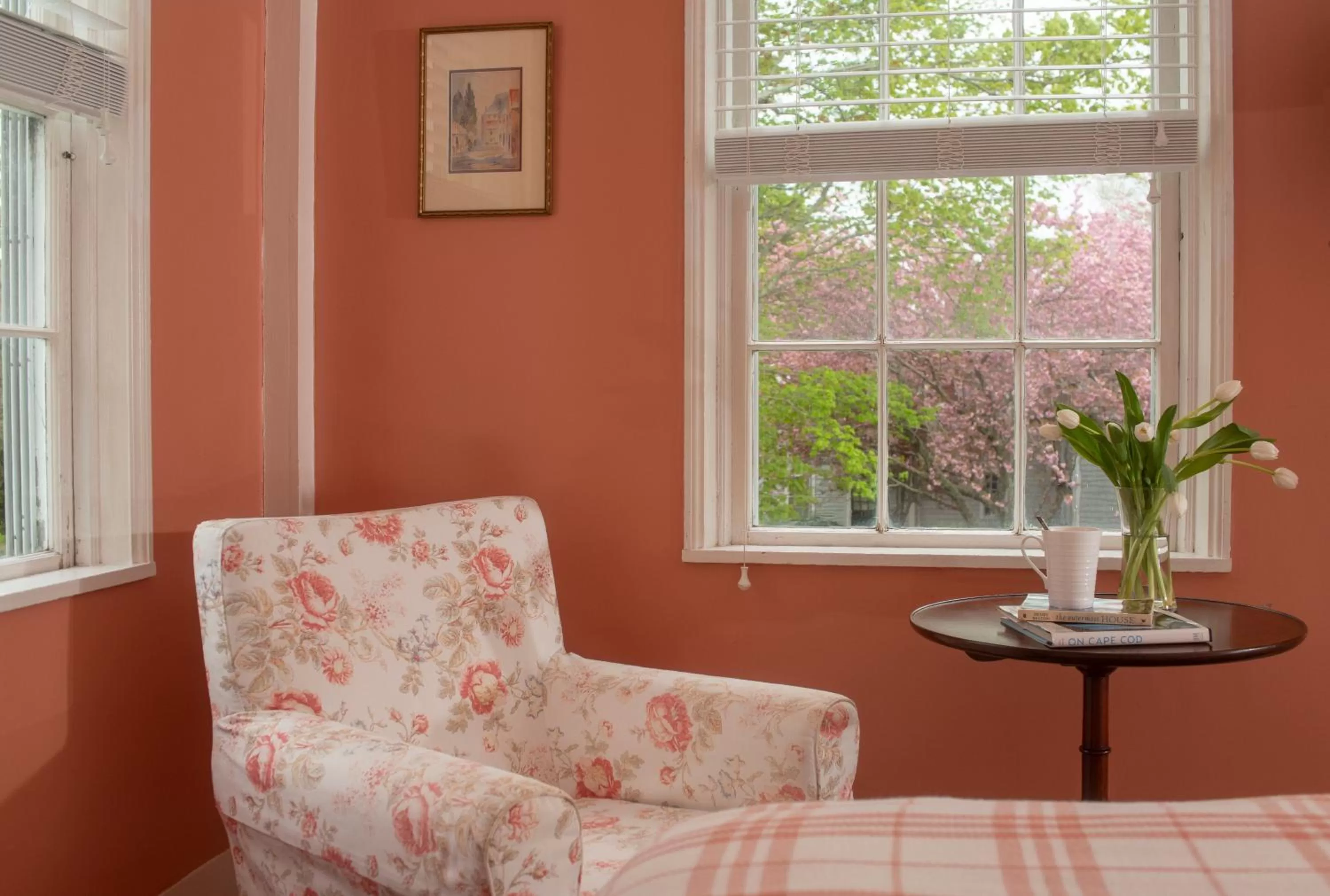 Garden view in Village Inn