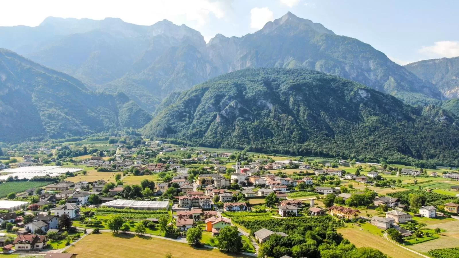 Natural landscape in Agritur Airone Bed & Camping