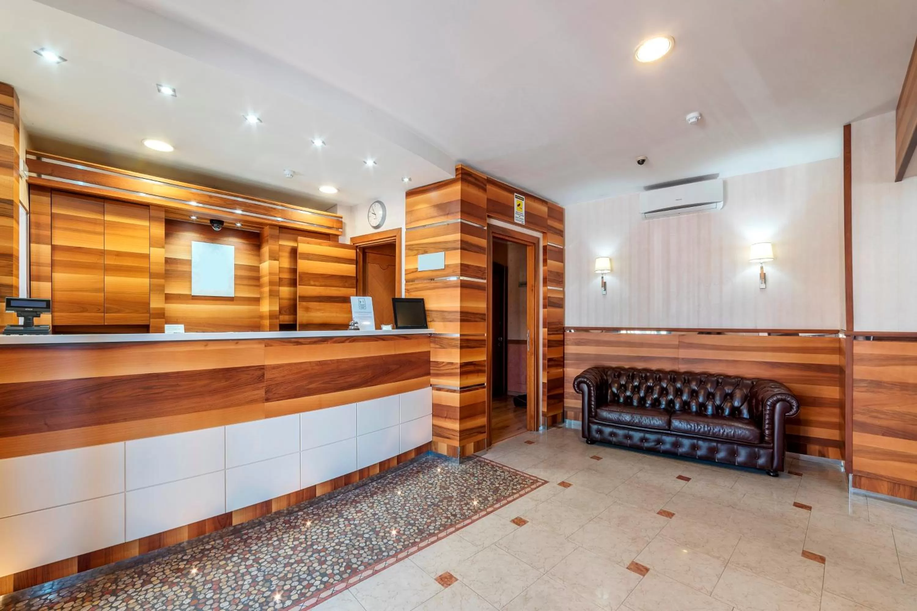 Lobby or reception in Hotel Riviera Fiumicino