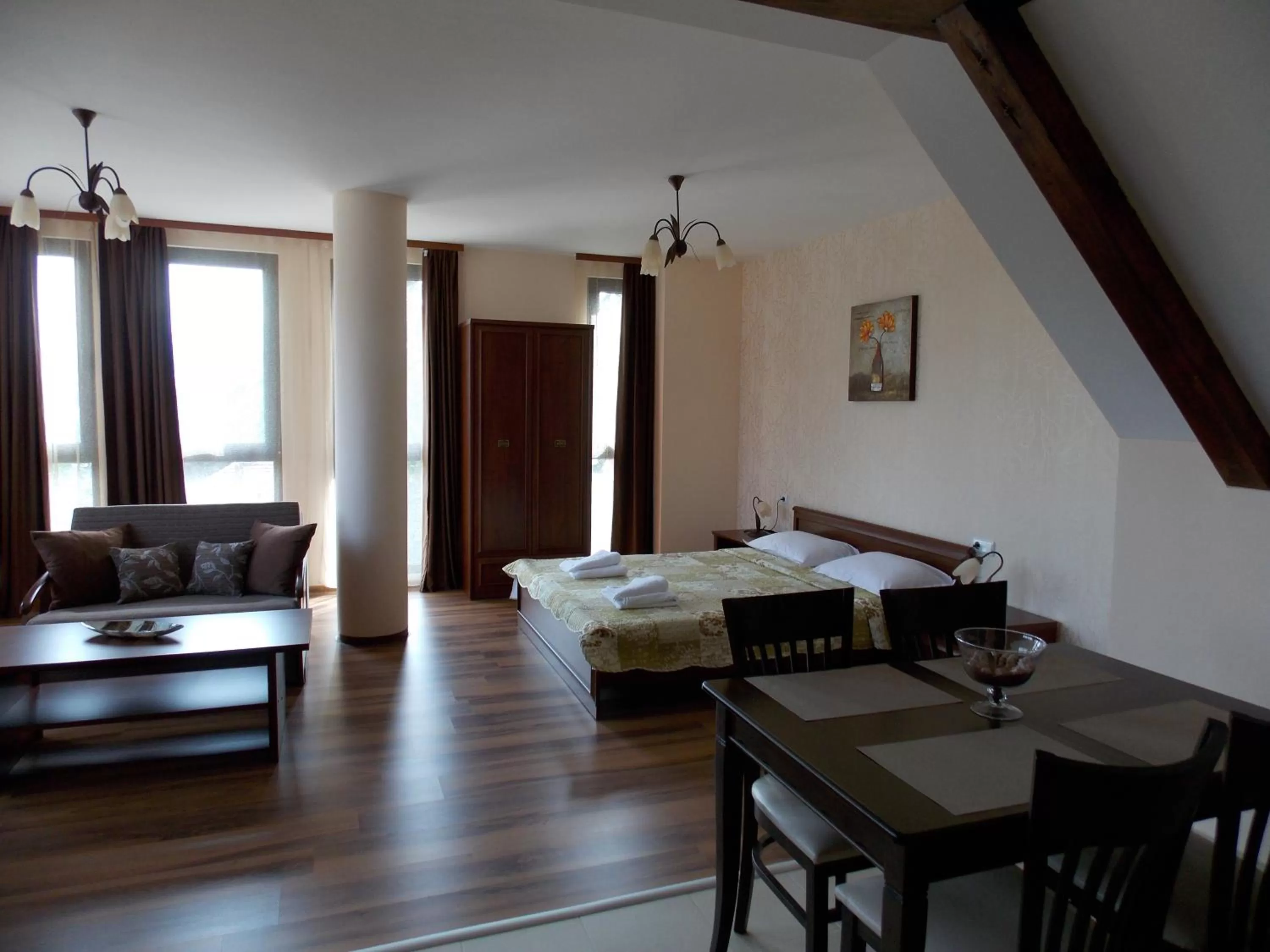 Bed, Room Photo in Apart Hotel Rosen