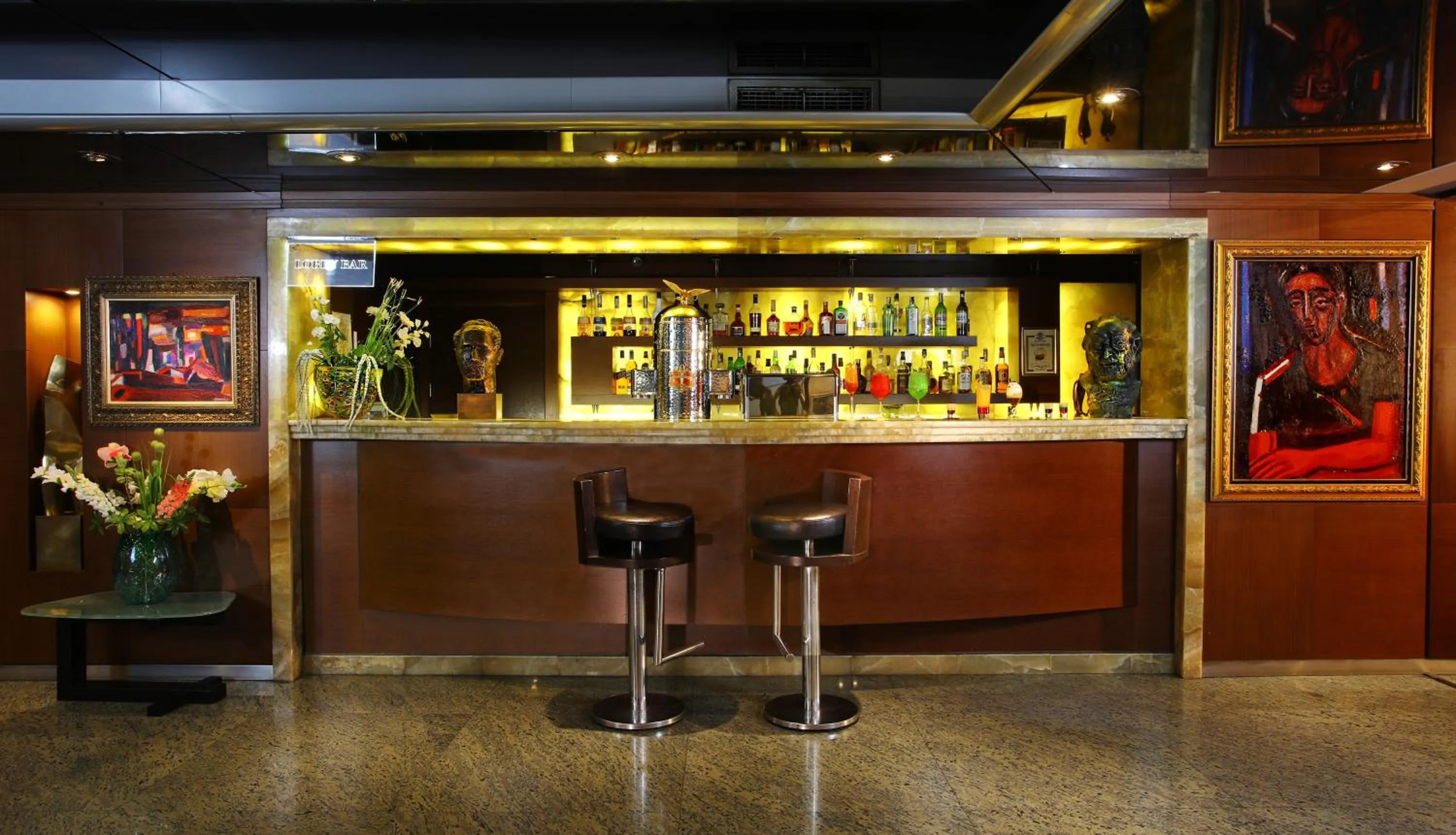 Lounge or bar in Hotel Anel