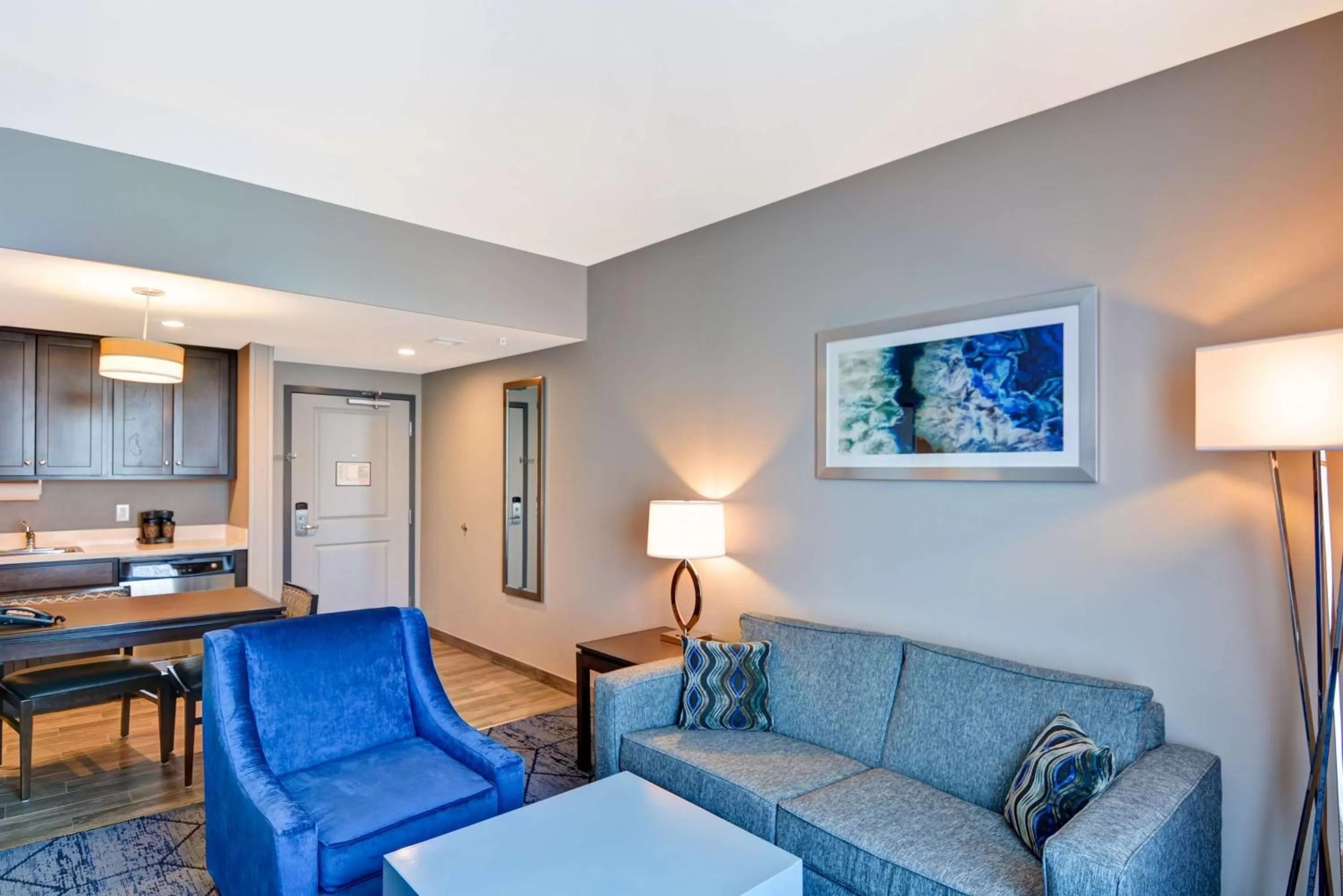 Living room in Homewood Suites by Hilton New Orleans Westbank