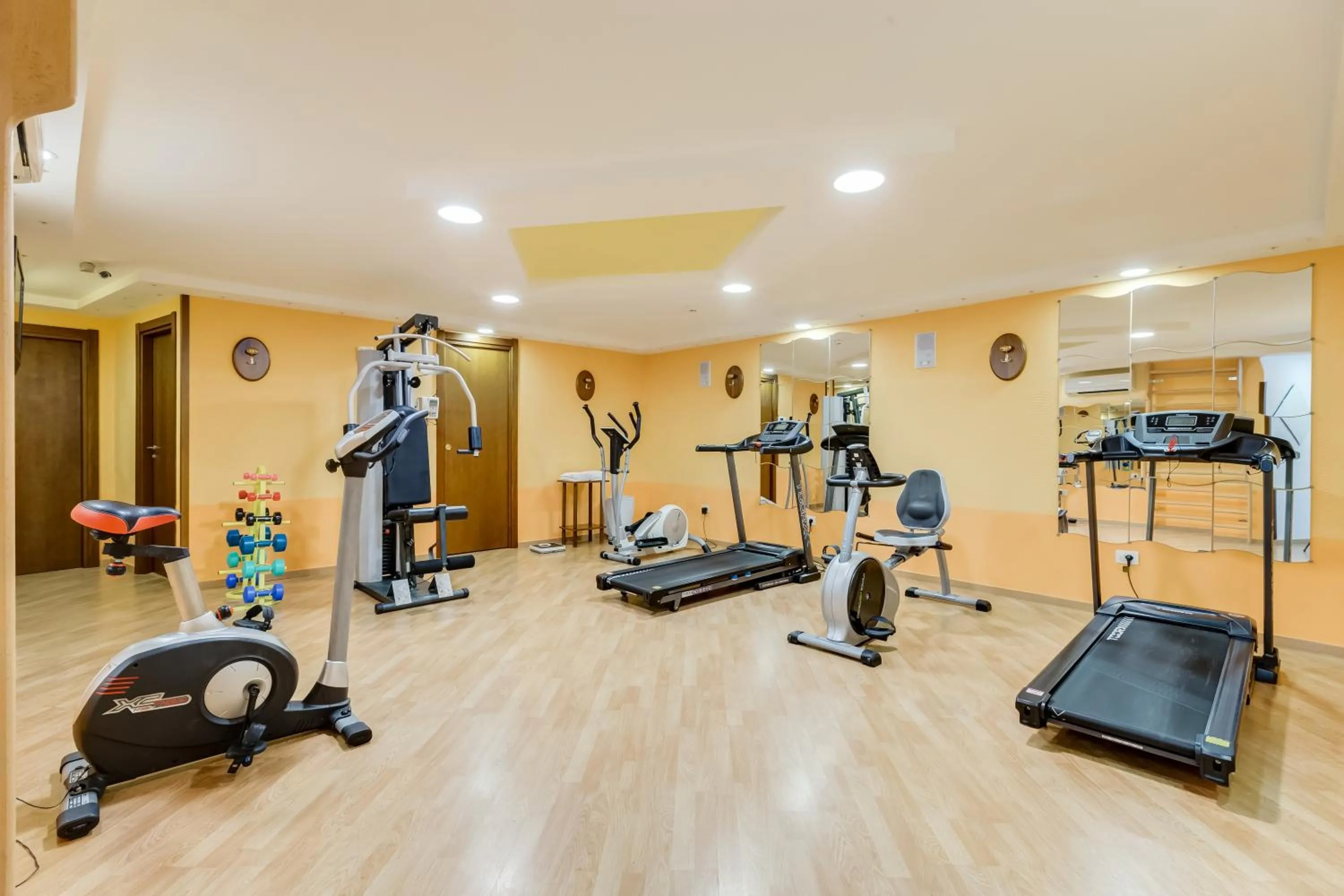Fitness centre/facilities in Best Western Hotel La Solara