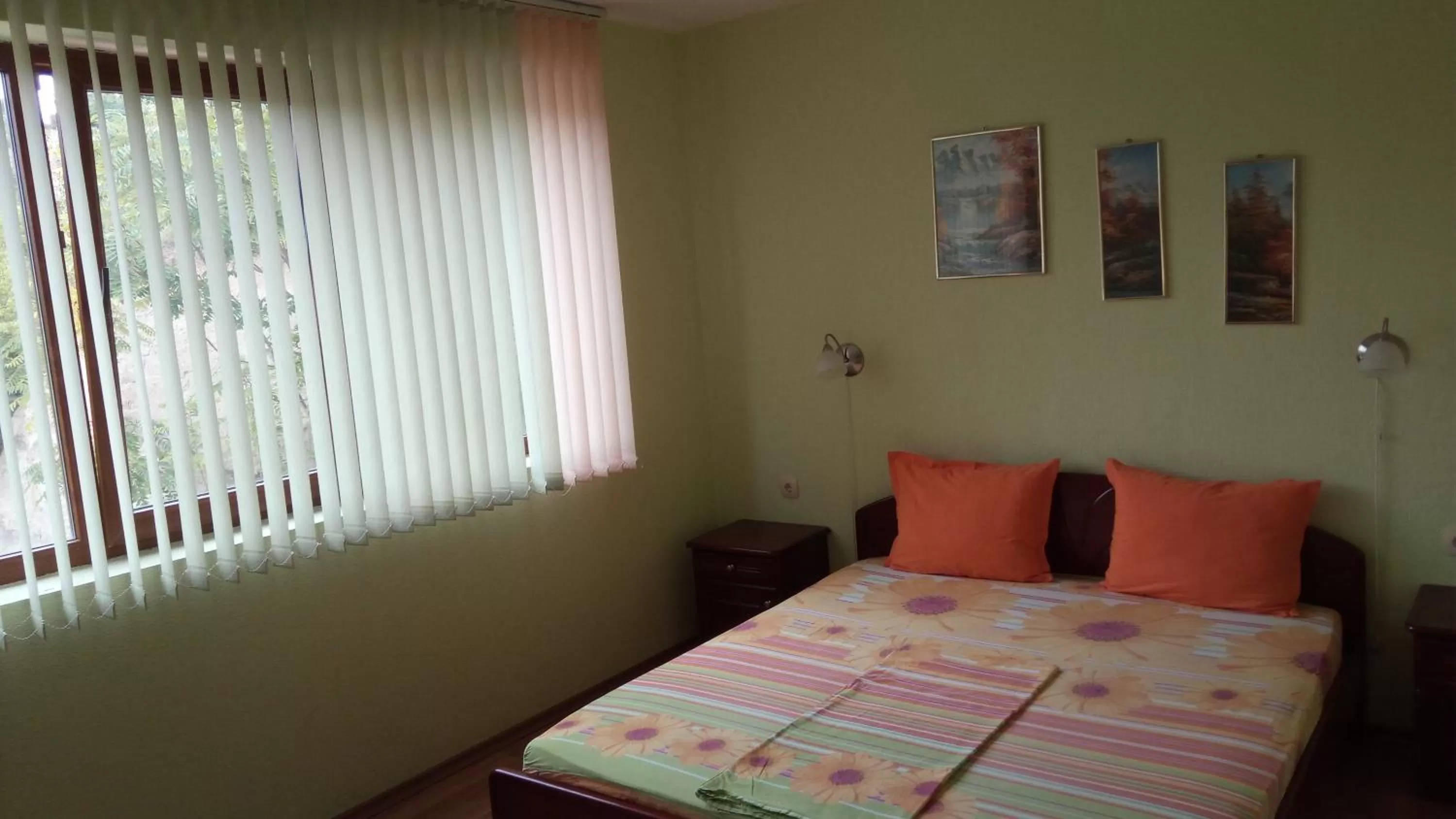 Bed in Motel Elegance